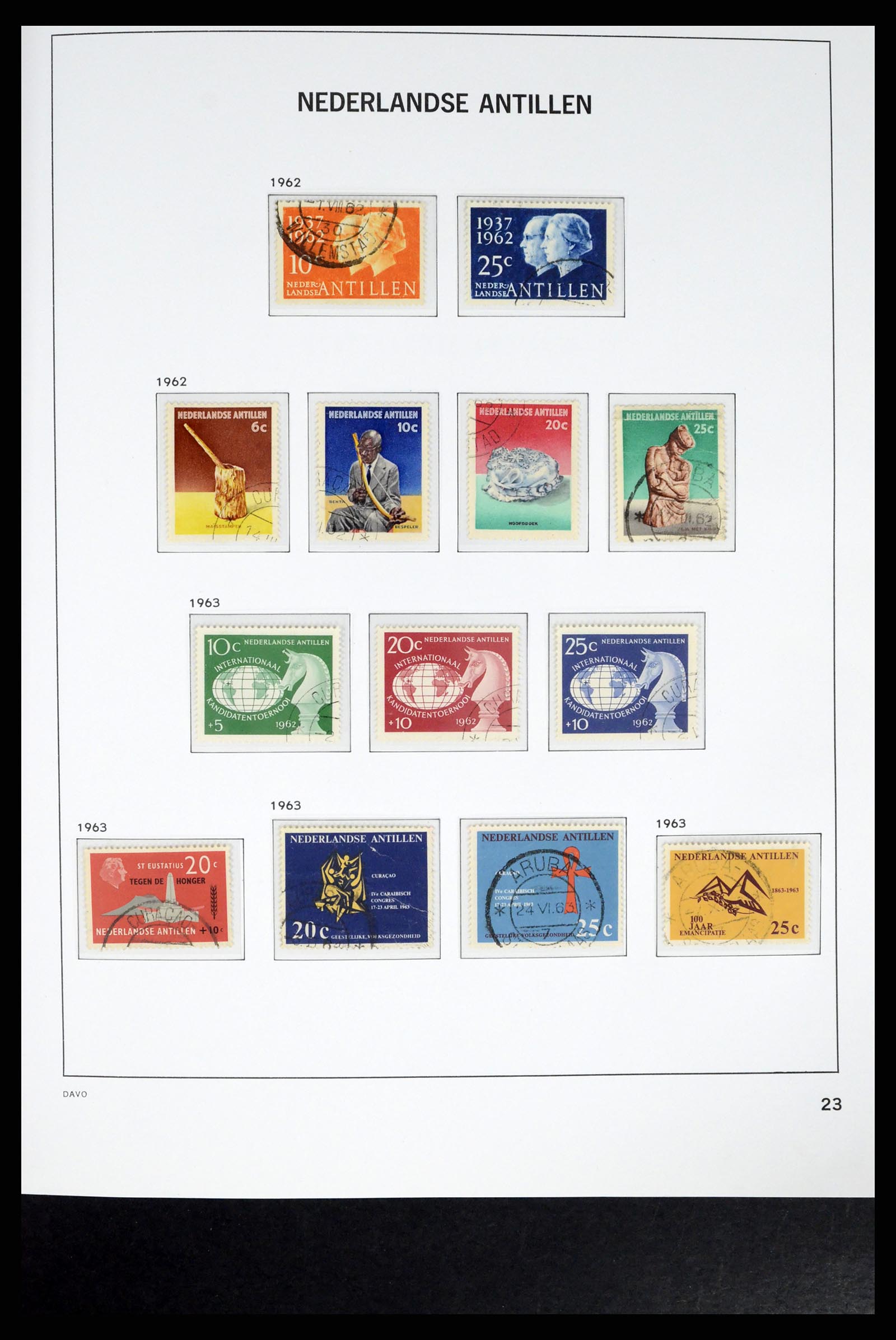 37453 067 - Postzegelverzameling 37453 Overzeese Gebiedsdelen 1873-1988.