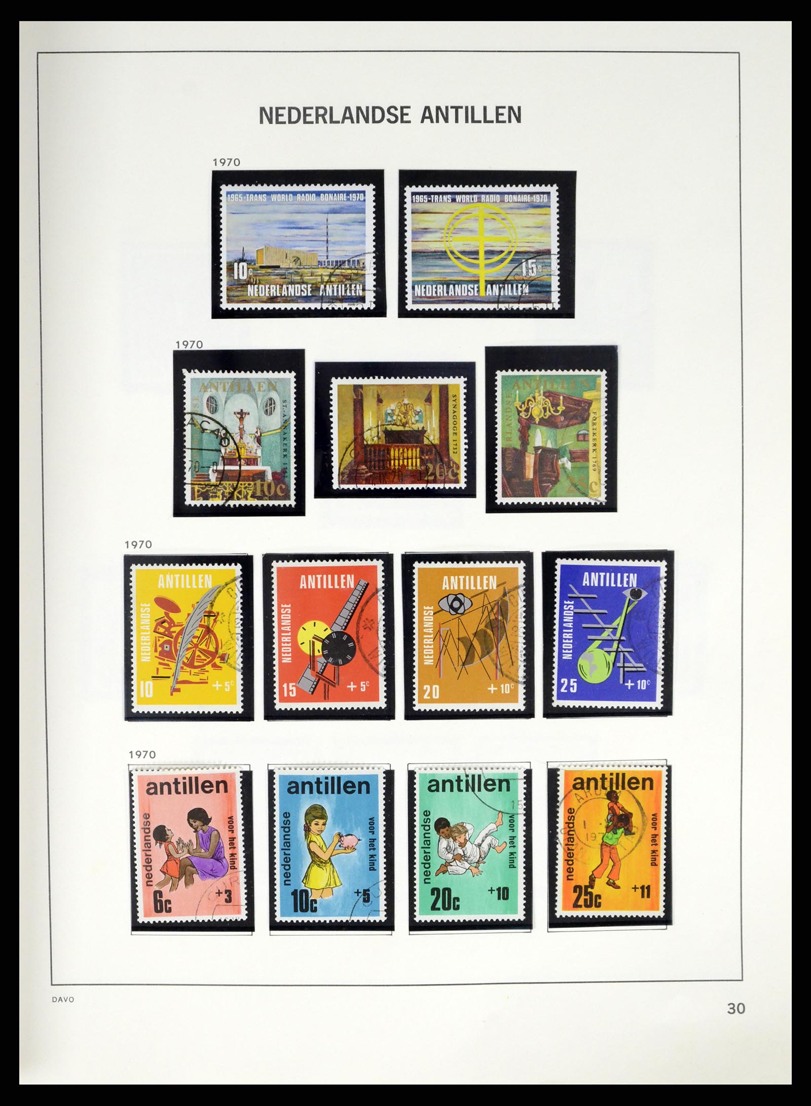 37453 074 - Postzegelverzameling 37453 Overzeese Gebiedsdelen 1873-1988.