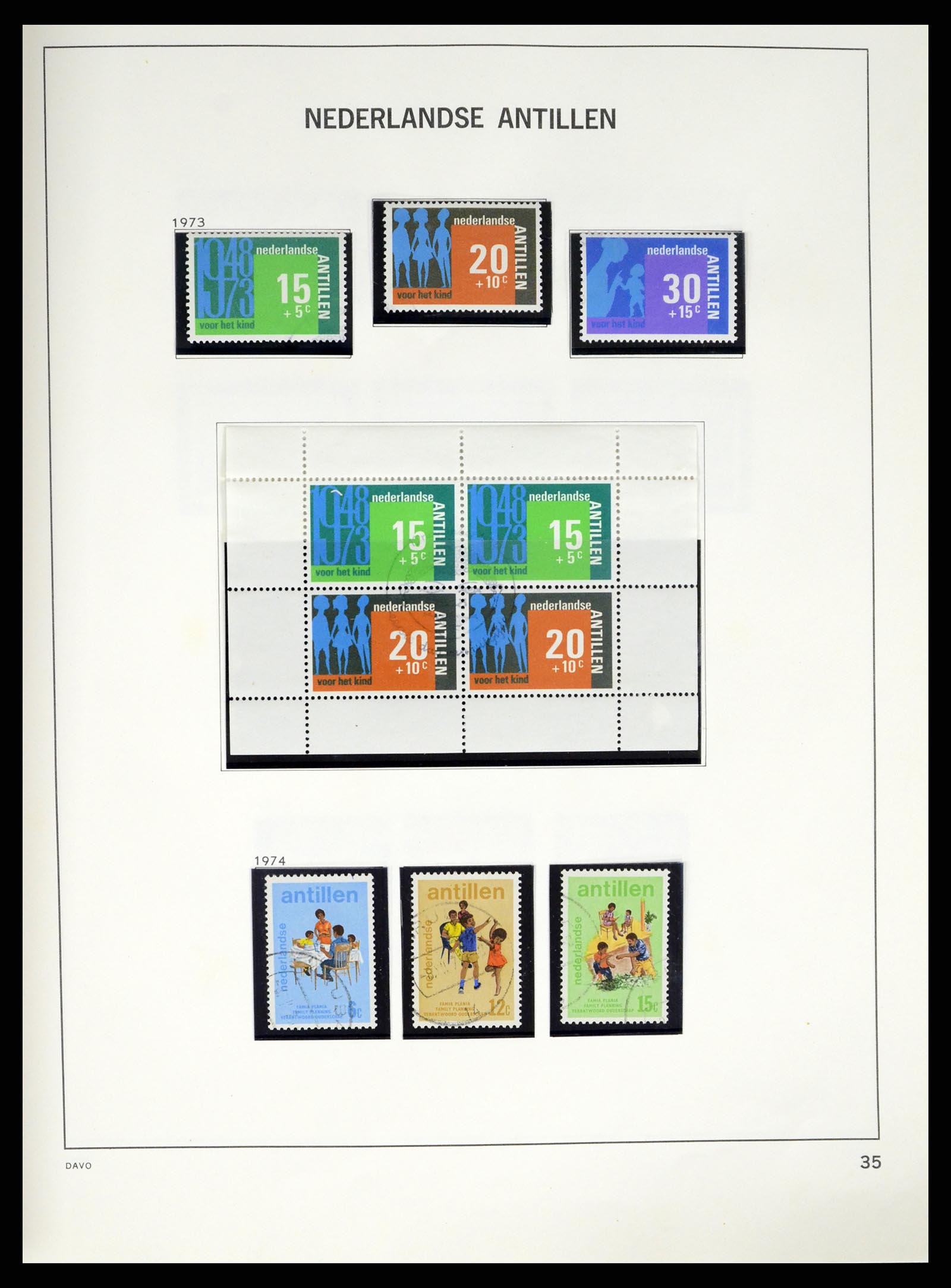 37453 079 - Postzegelverzameling 37453 Overzeese Gebiedsdelen 1873-1988.