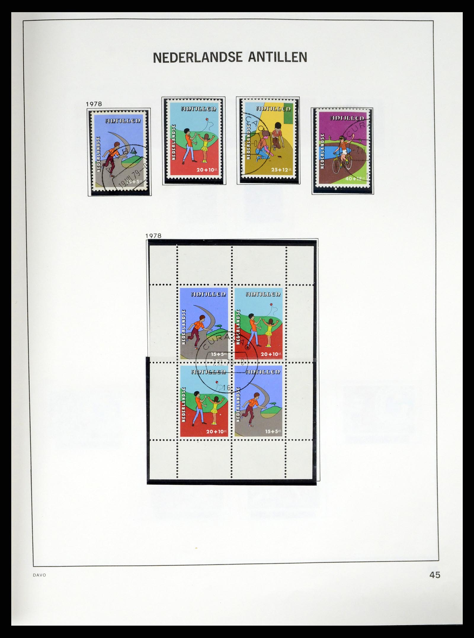 37453 089 - Postzegelverzameling 37453 Overzeese Gebiedsdelen 1873-1988.