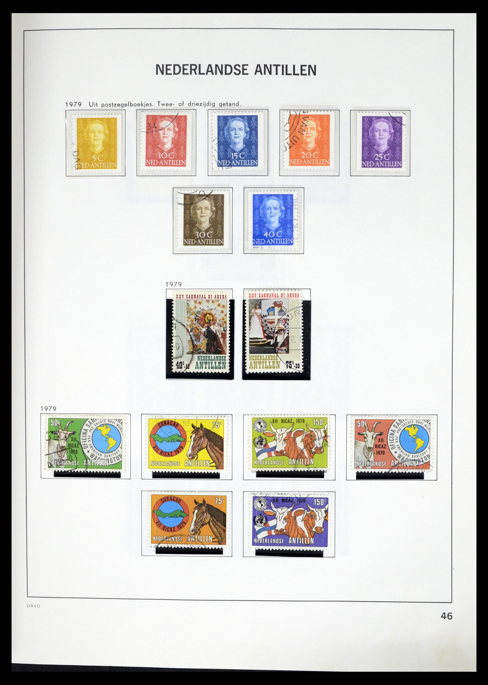 37453 090 - Postzegelverzameling 37453 Overzeese Gebiedsdelen 1873-1988.