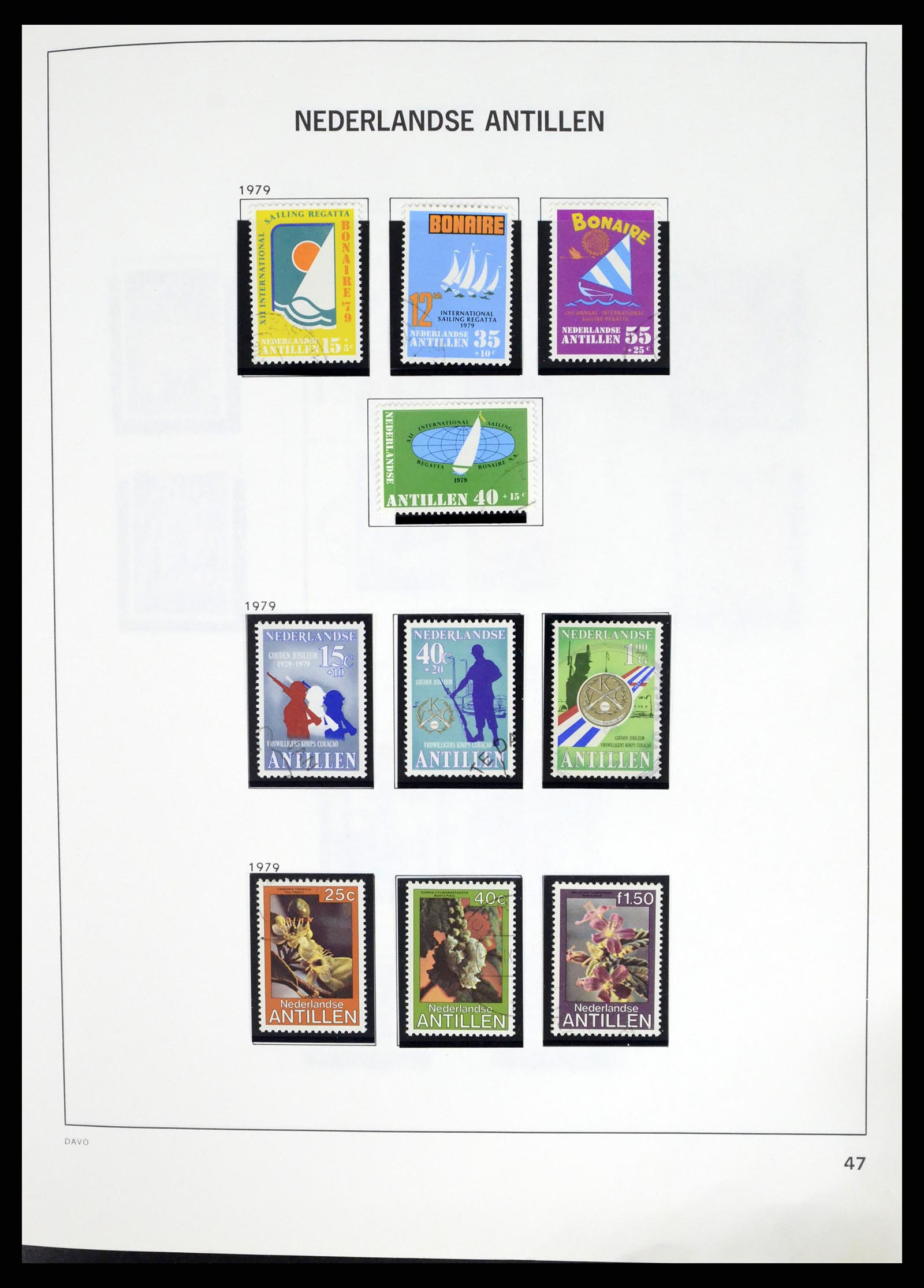 37453 091 - Postzegelverzameling 37453 Overzeese Gebiedsdelen 1873-1988.