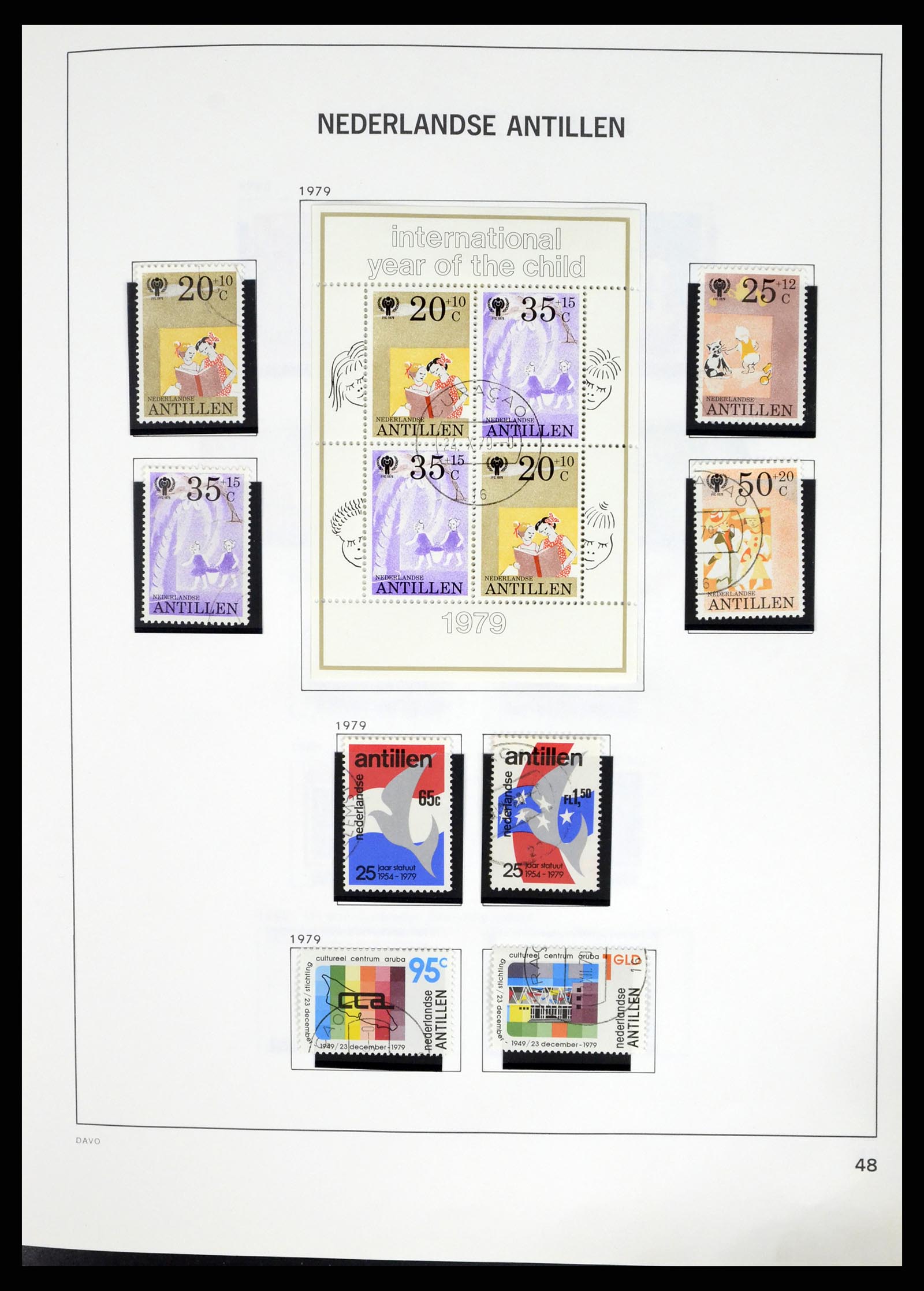 37453 092 - Postzegelverzameling 37453 Overzeese Gebiedsdelen 1873-1988.