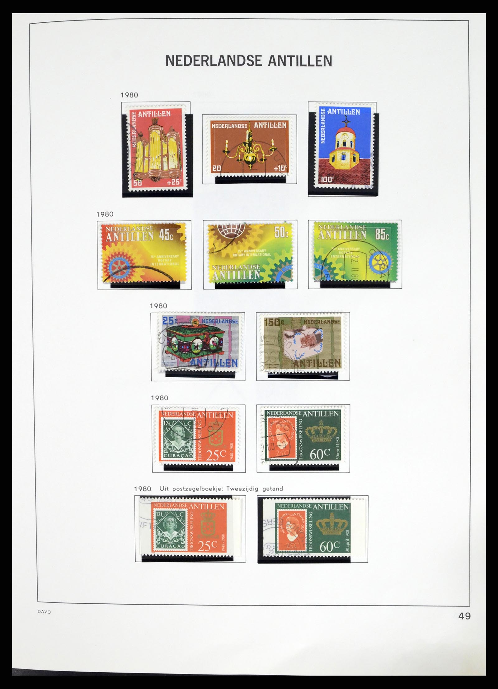 37453 093 - Postzegelverzameling 37453 Overzeese Gebiedsdelen 1873-1988.