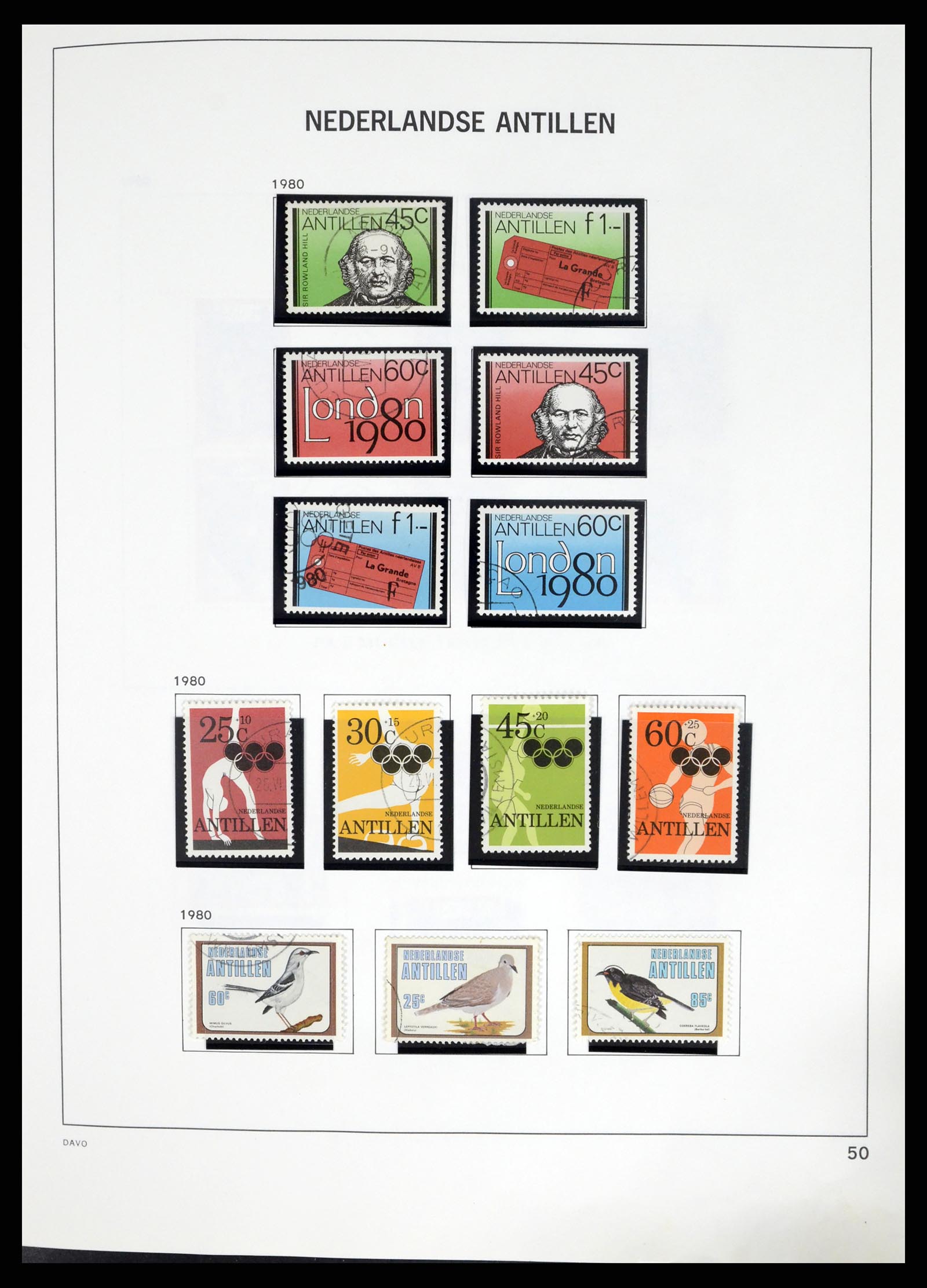 37453 094 - Postzegelverzameling 37453 Overzeese Gebiedsdelen 1873-1988.