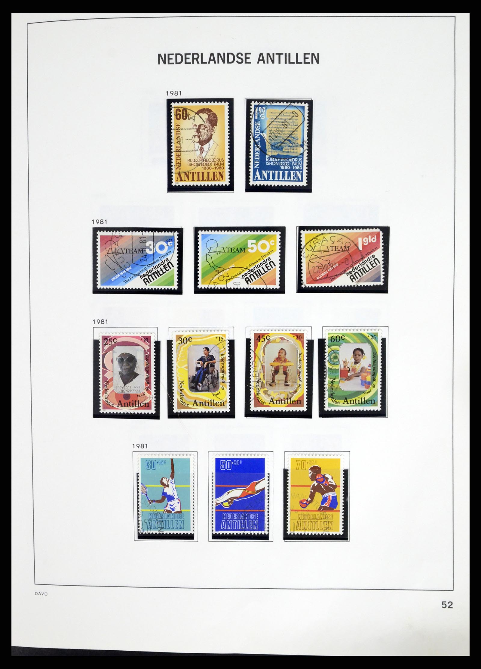 37453 096 - Postzegelverzameling 37453 Overzeese Gebiedsdelen 1873-1988.