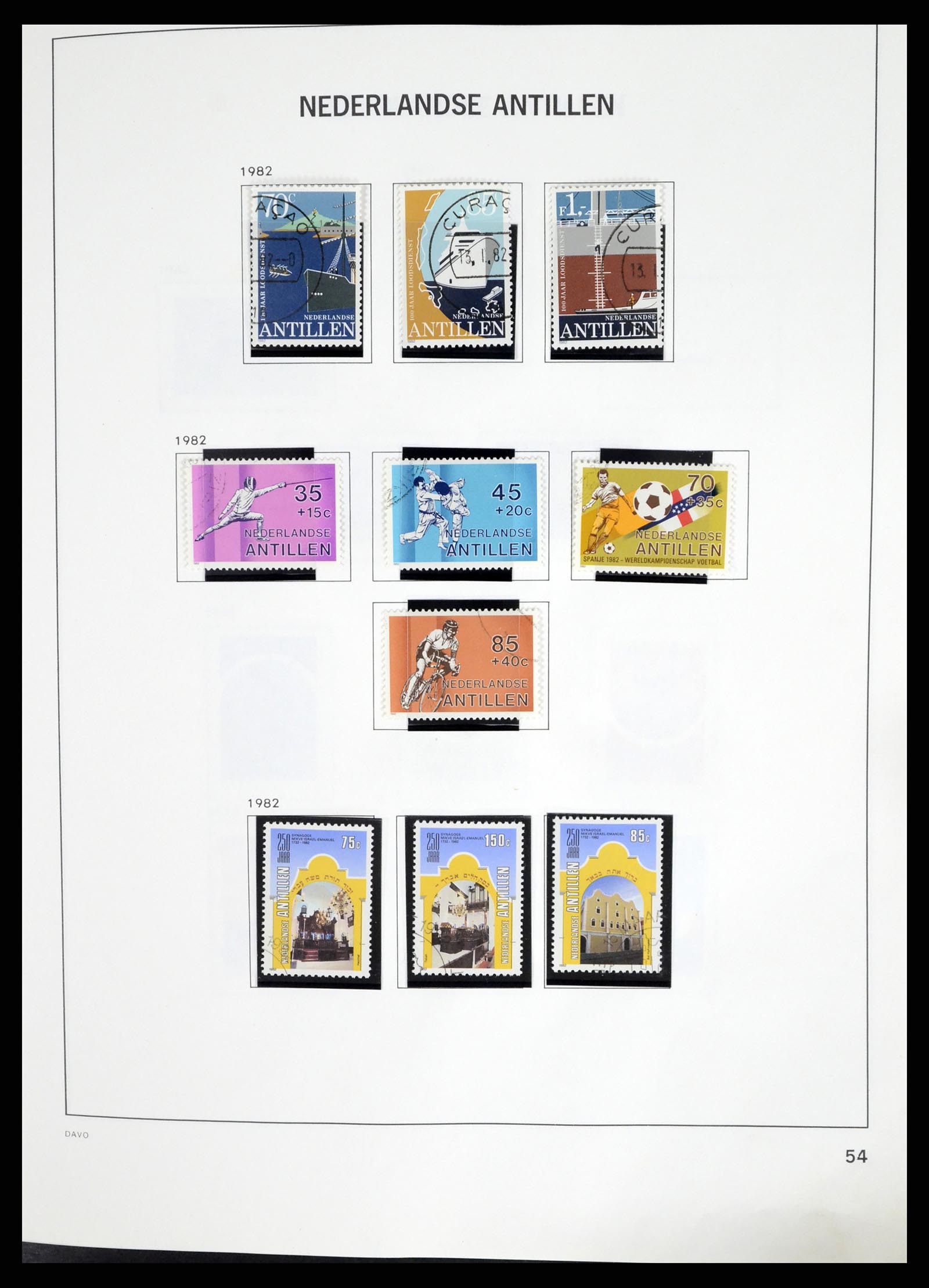 37453 098 - Postzegelverzameling 37453 Overzeese Gebiedsdelen 1873-1988.