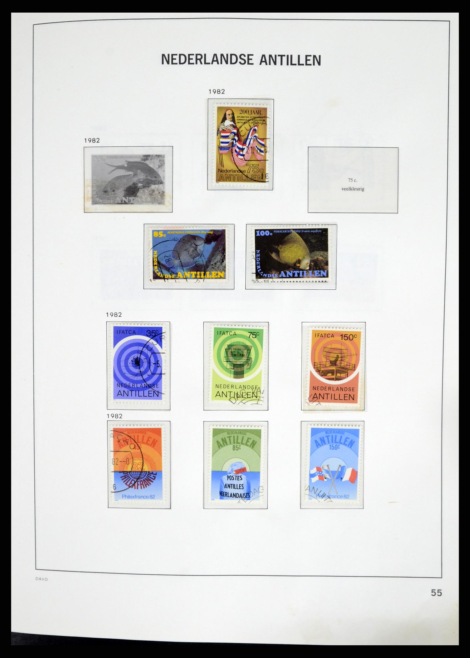 37453 099 - Postzegelverzameling 37453 Overzeese Gebiedsdelen 1873-1988.