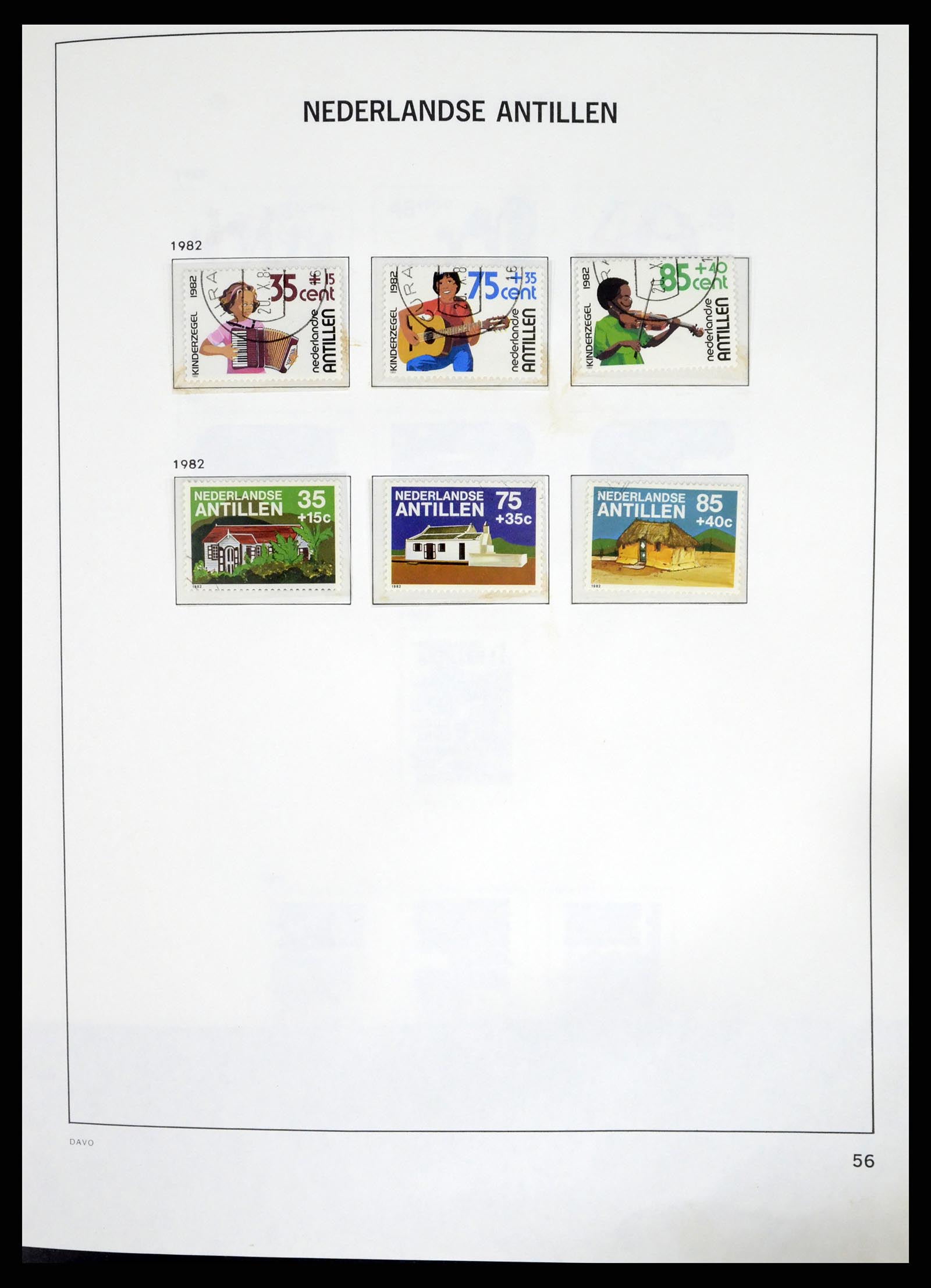 37453 100 - Postzegelverzameling 37453 Overzeese Gebiedsdelen 1873-1988.