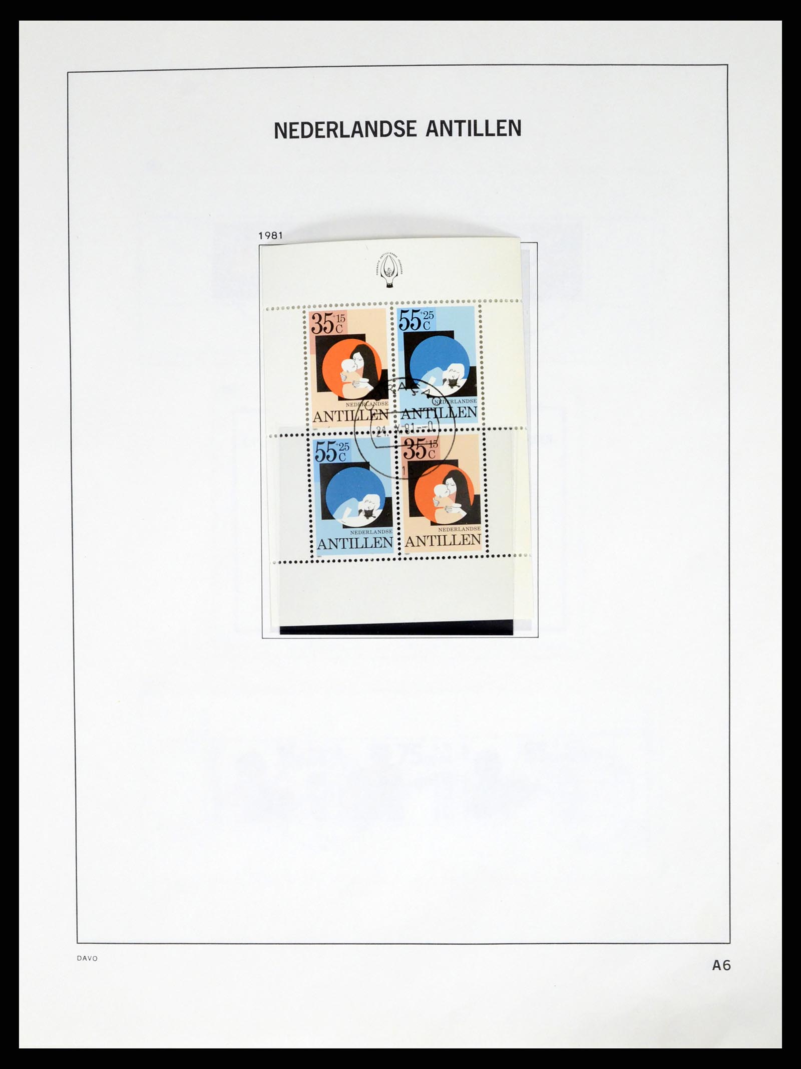 37453 122 - Postzegelverzameling 37453 Overzeese Gebiedsdelen 1873-1988.