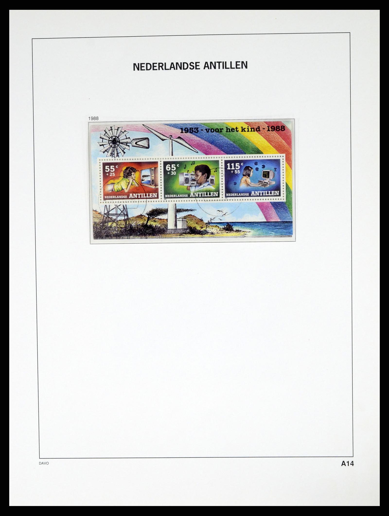 37453 131 - Postzegelverzameling 37453 Overzeese Gebiedsdelen 1873-1988.