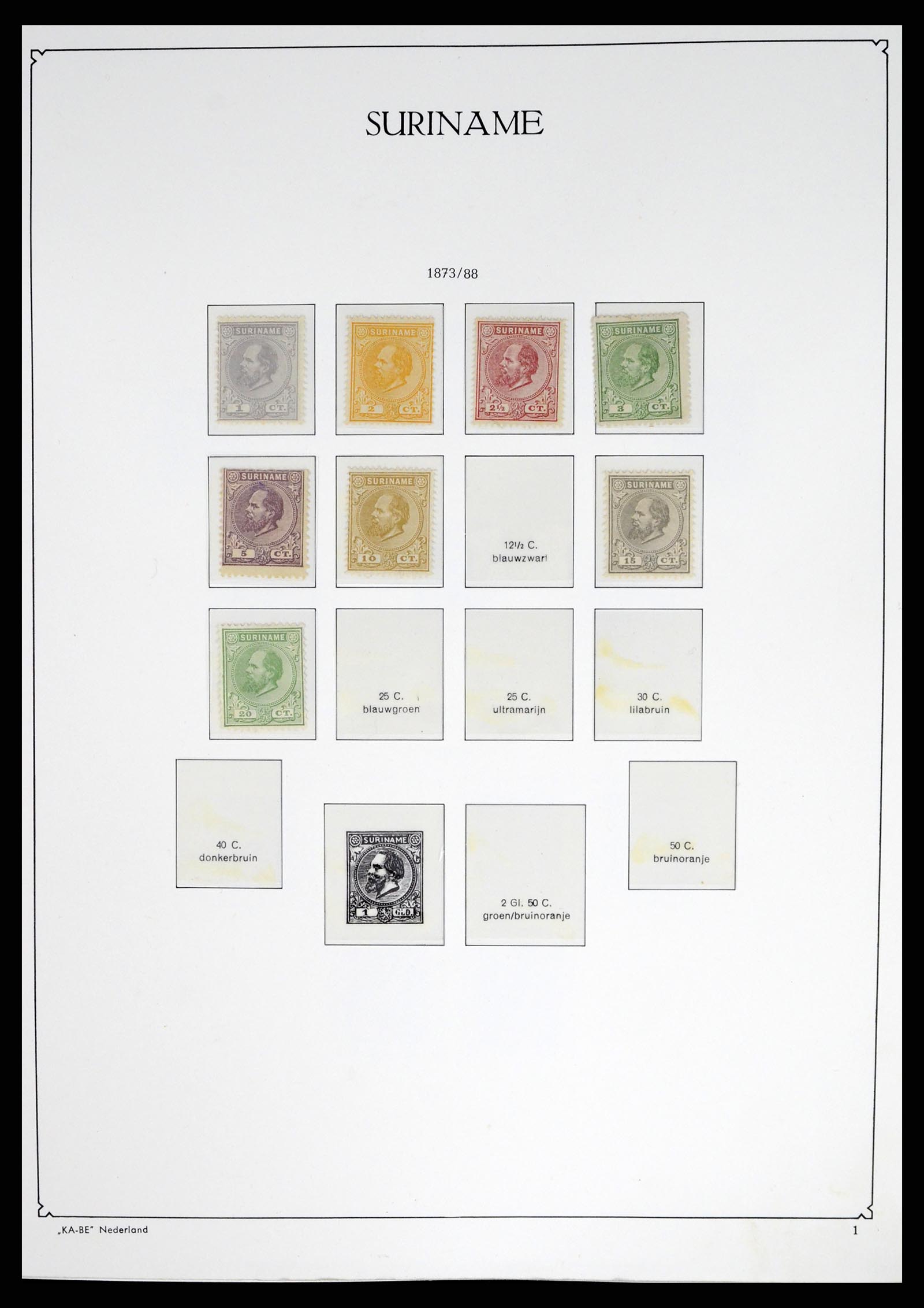 37453 133 - Postzegelverzameling 37453 Overzeese Gebiedsdelen 1873-1988.