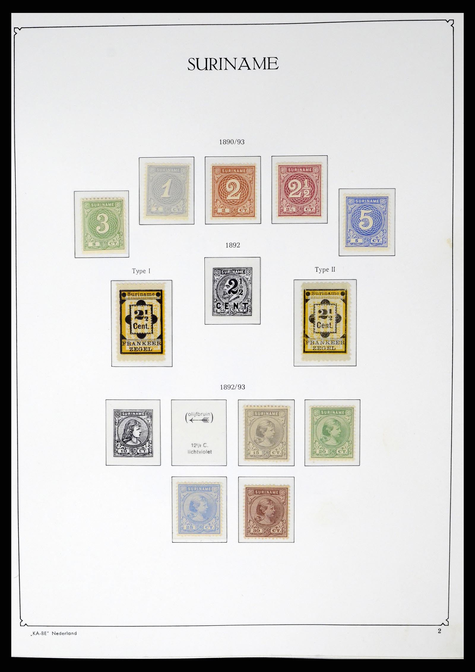 37453 134 - Postzegelverzameling 37453 Overzeese Gebiedsdelen 1873-1988.