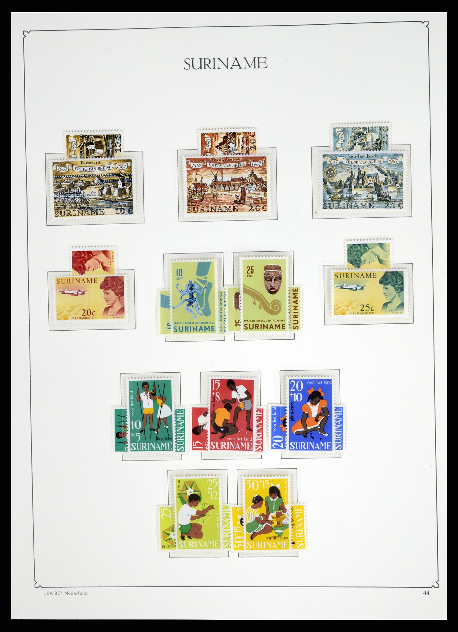 37453 185 - Postzegelverzameling 37453 Overzeese Gebiedsdelen 1873-1988.