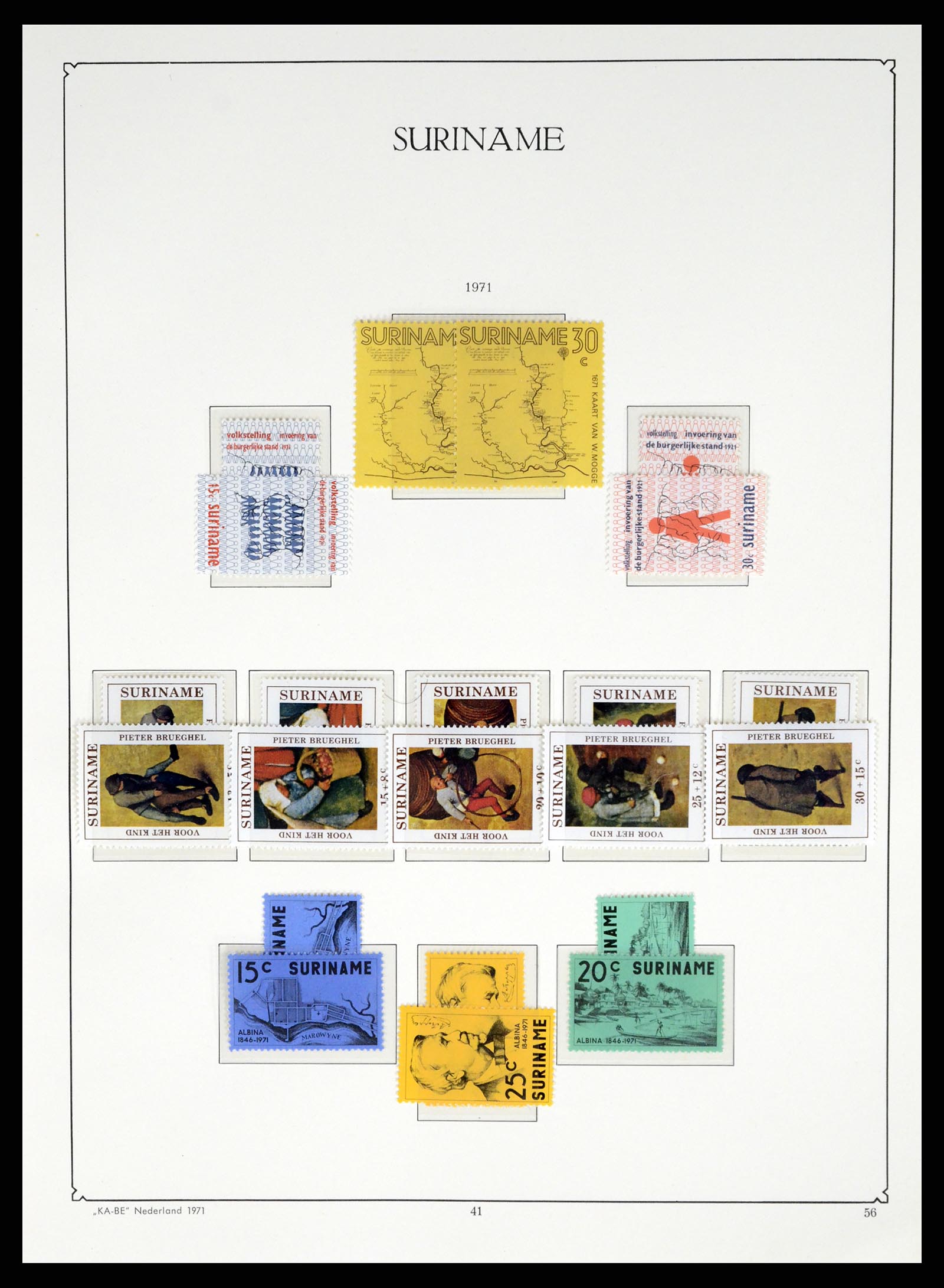 37453 205 - Postzegelverzameling 37453 Overzeese Gebiedsdelen 1873-1988.