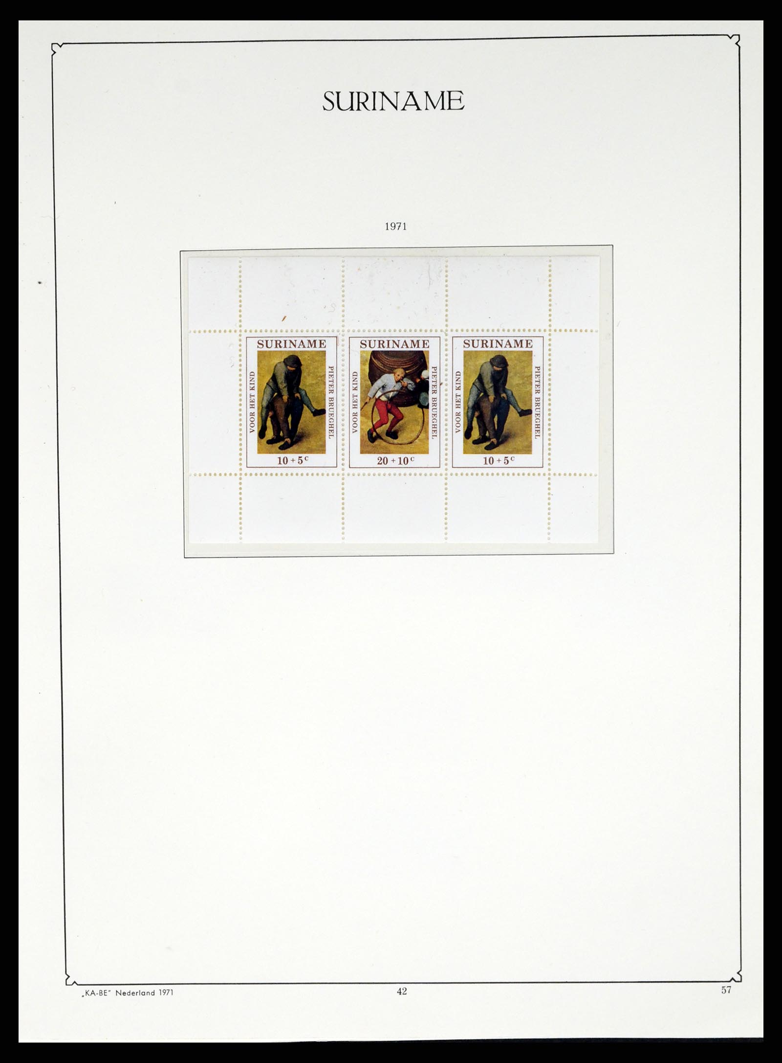 37453 207 - Postzegelverzameling 37453 Overzeese Gebiedsdelen 1873-1988.
