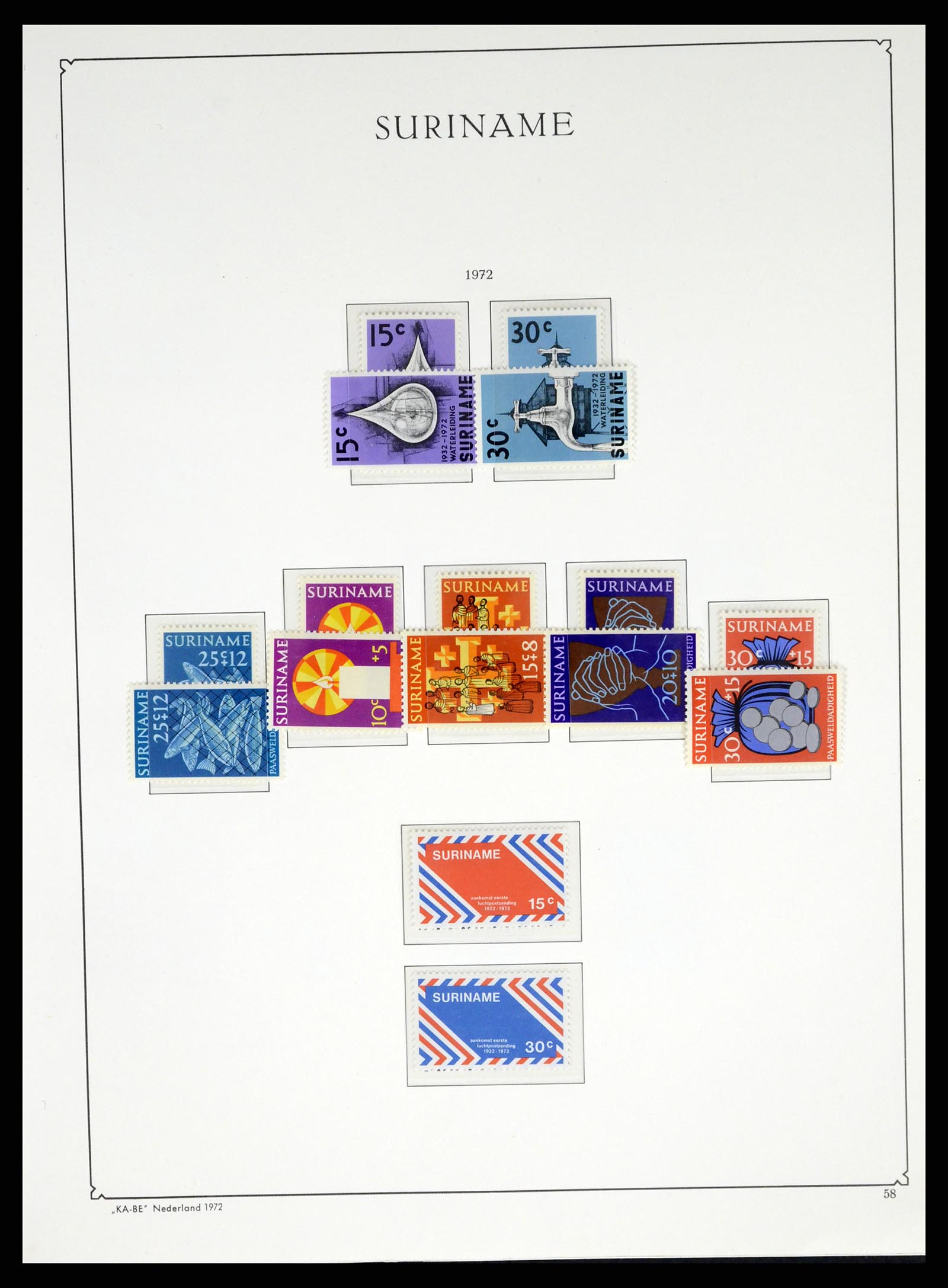 37453 208 - Postzegelverzameling 37453 Overzeese Gebiedsdelen 1873-1988.