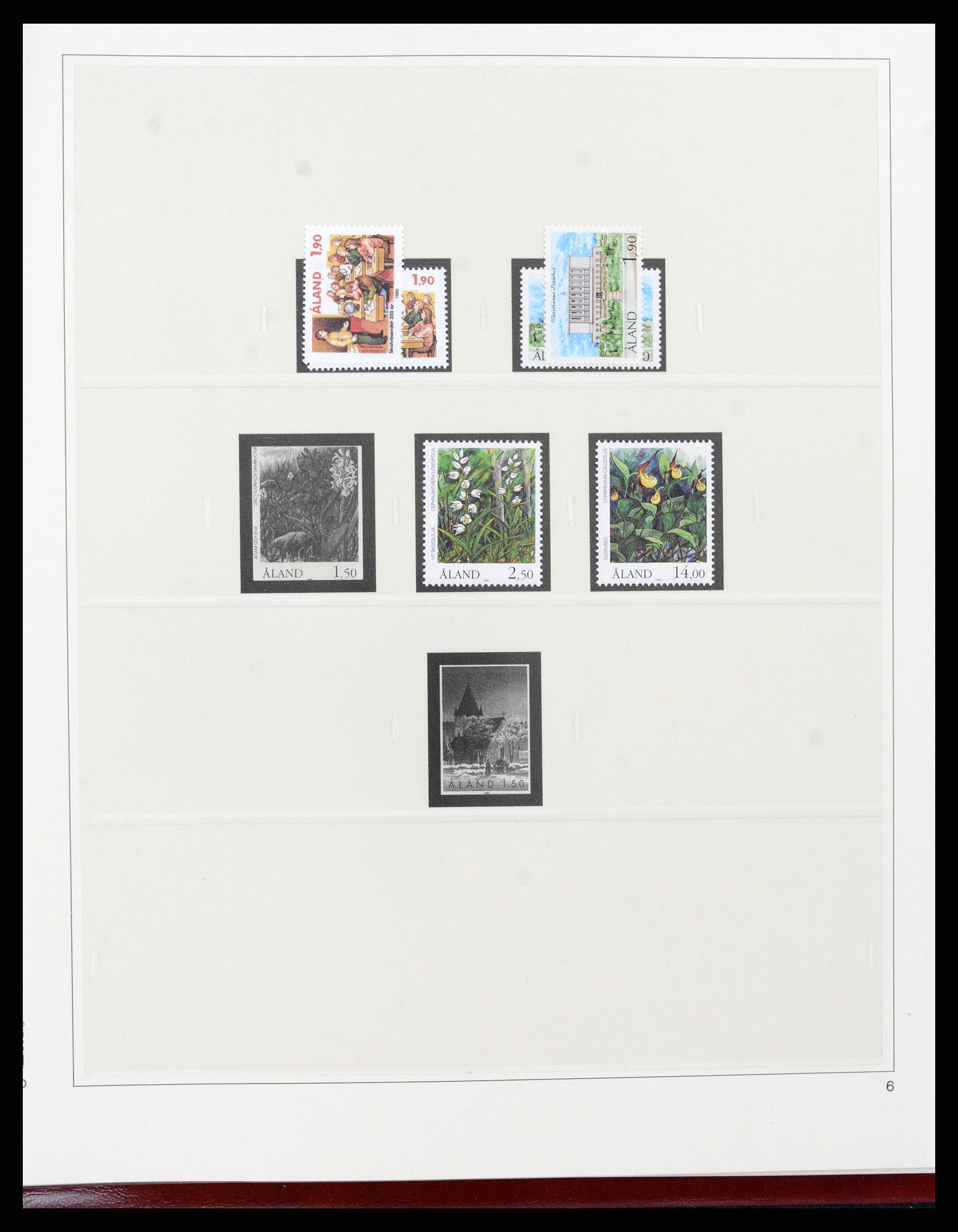 37457 006 - Postzegelverzameling 37457 Aland 1984-2009.