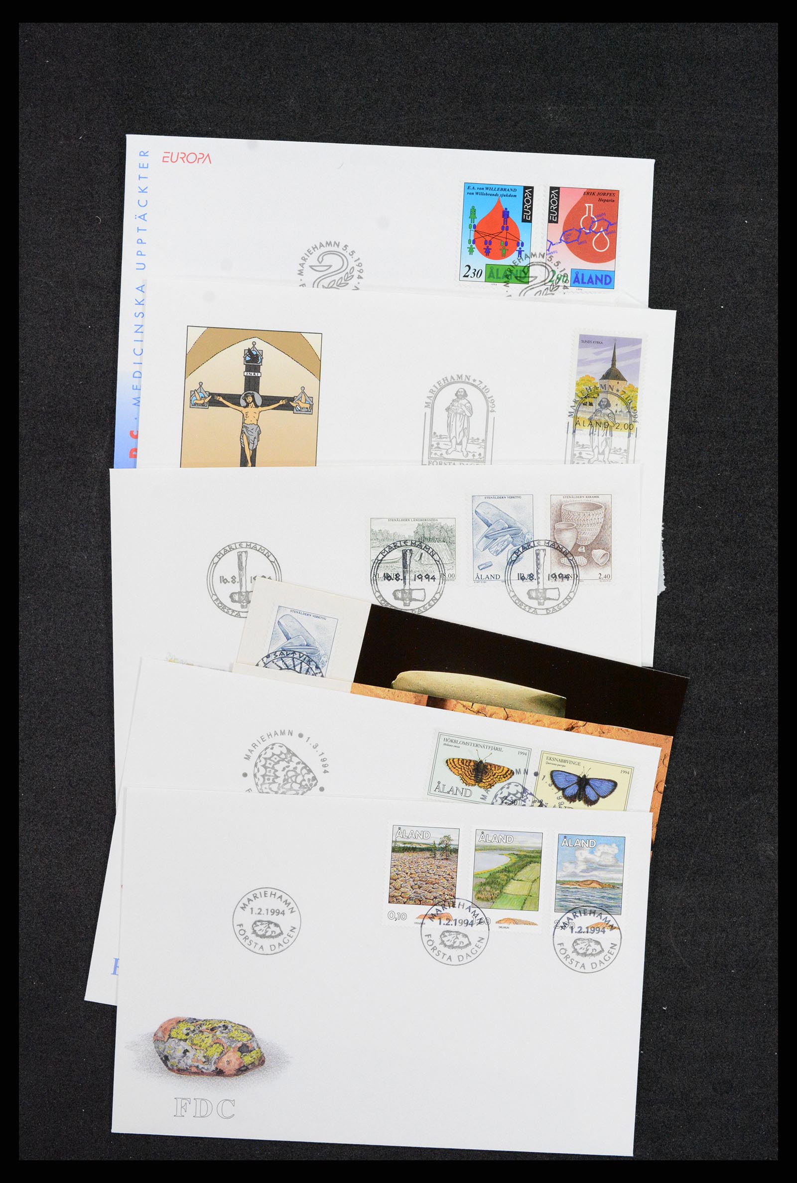 37457 030 - Stamp collection 37457 Aland 1984-2009.