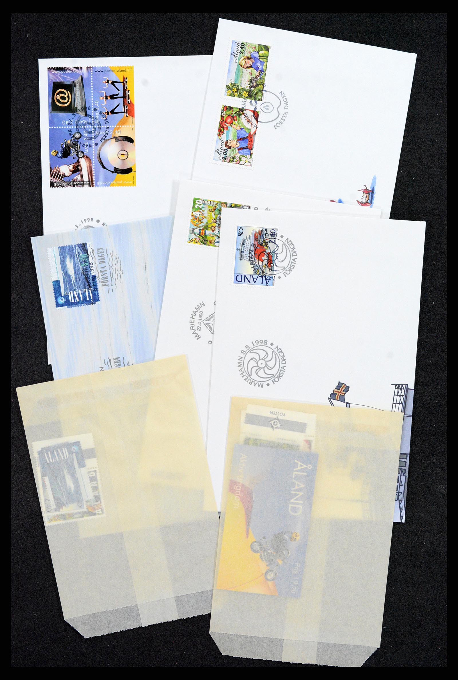 37457 039 - Stamp collection 37457 Aland 1984-2009.