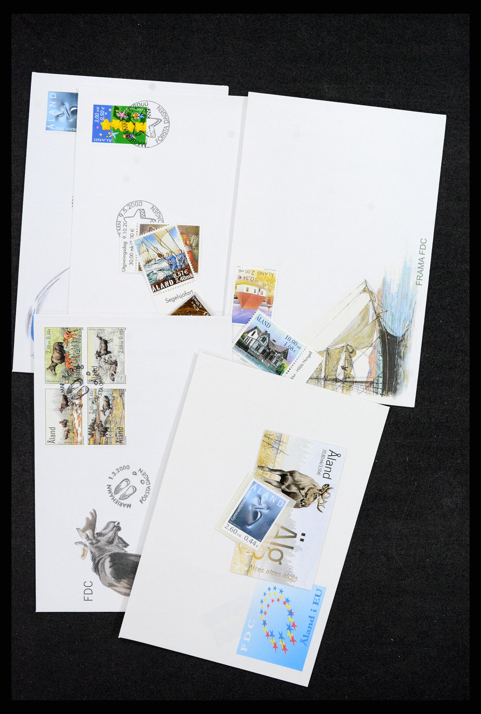 37457 044 - Stamp collection 37457 Aland 1984-2009.