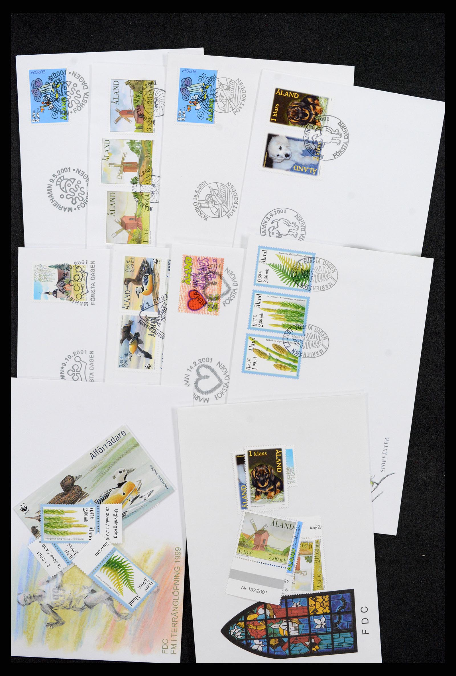 37457 047 - Stamp collection 37457 Aland 1984-2009.