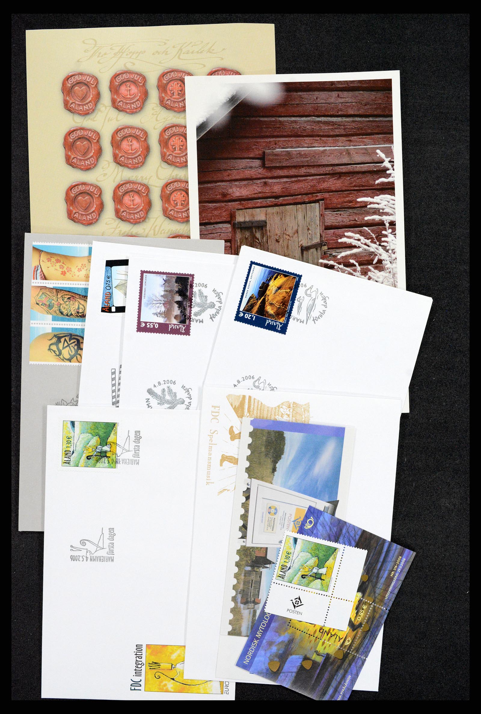 37457 057 - Stamp collection 37457 Aland 1984-2009.