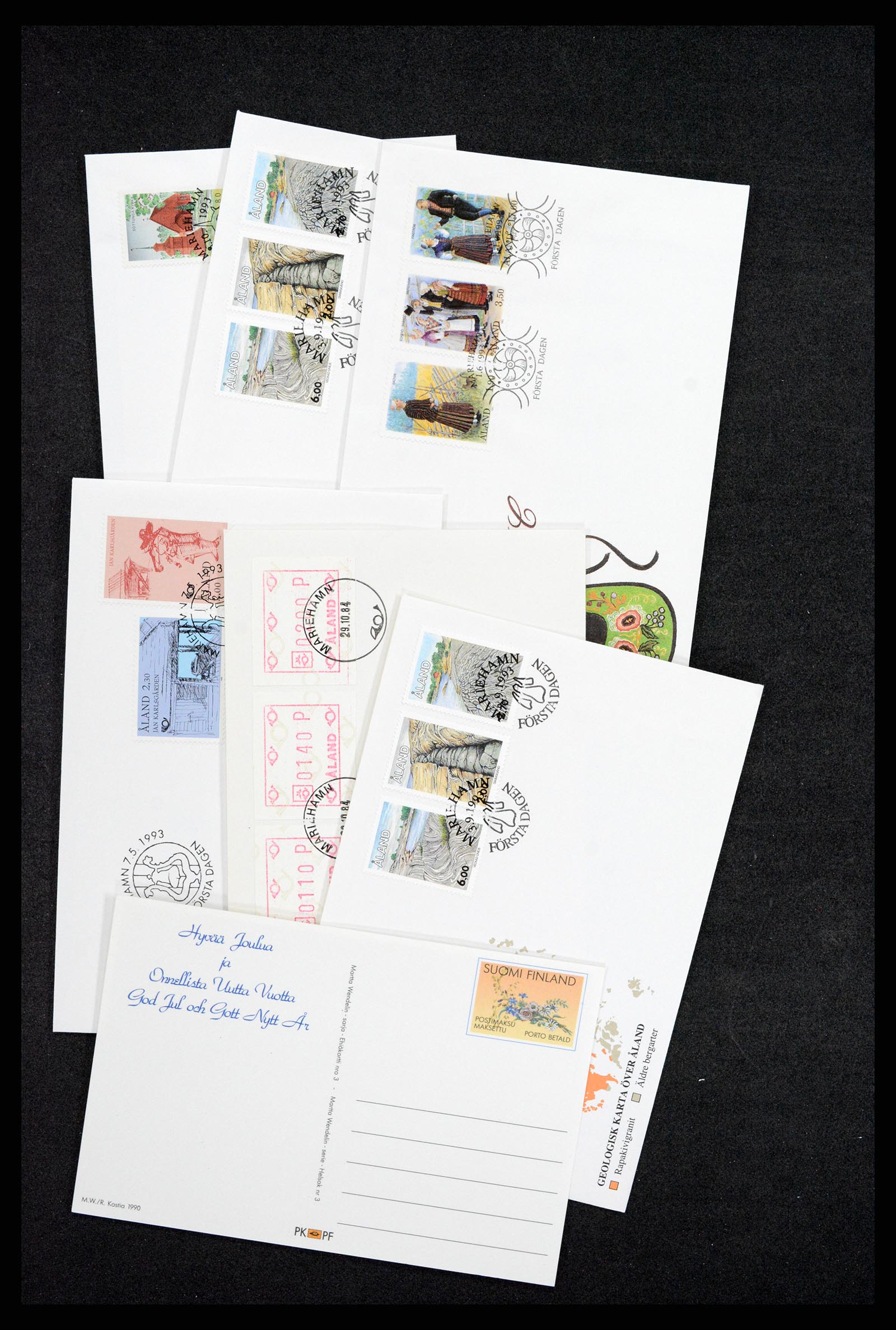 37457 072 - Stamp collection 37457 Aland 1984-2009.