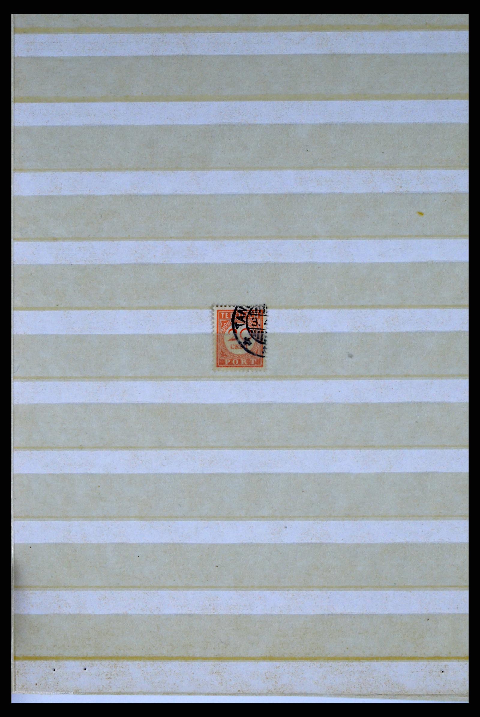 37460 002 - Postzegelverzameling 37460 Nederlands Indië stempels 1864-1948.
