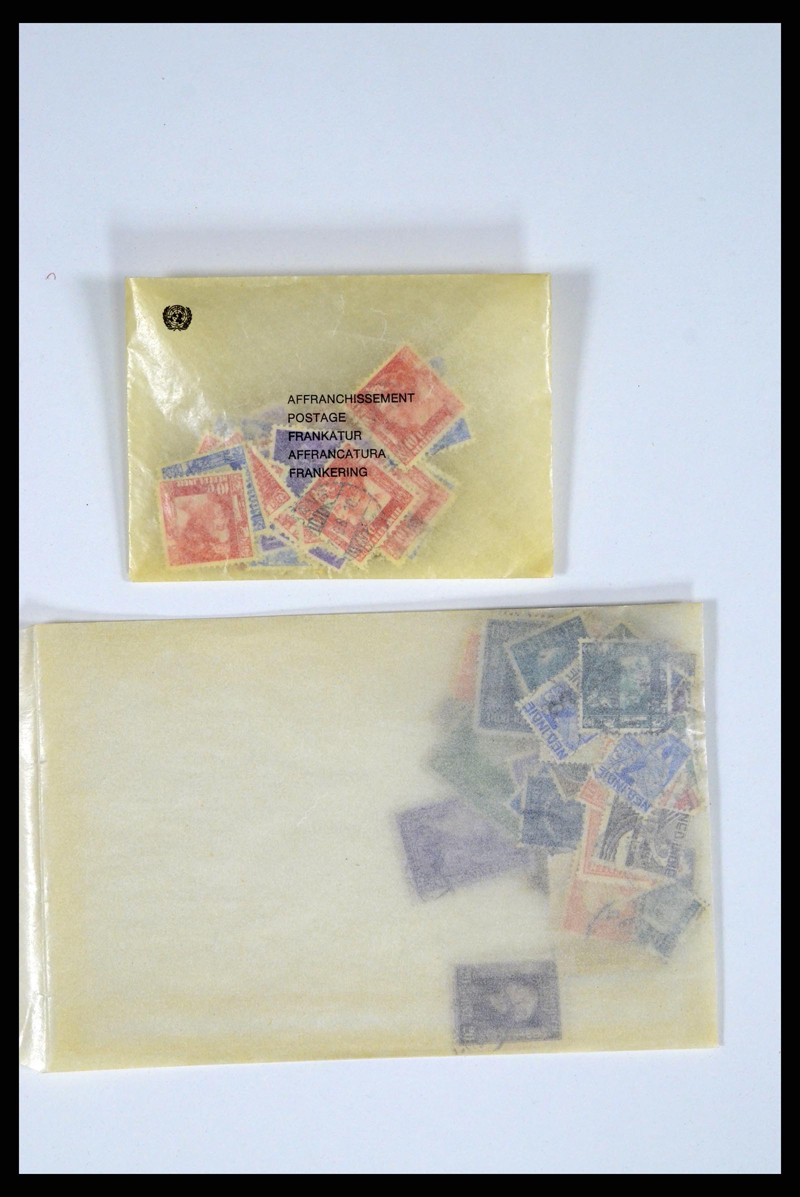 37460 042 - Postzegelverzameling 37460 Nederlands Indië stempels 1864-1948.