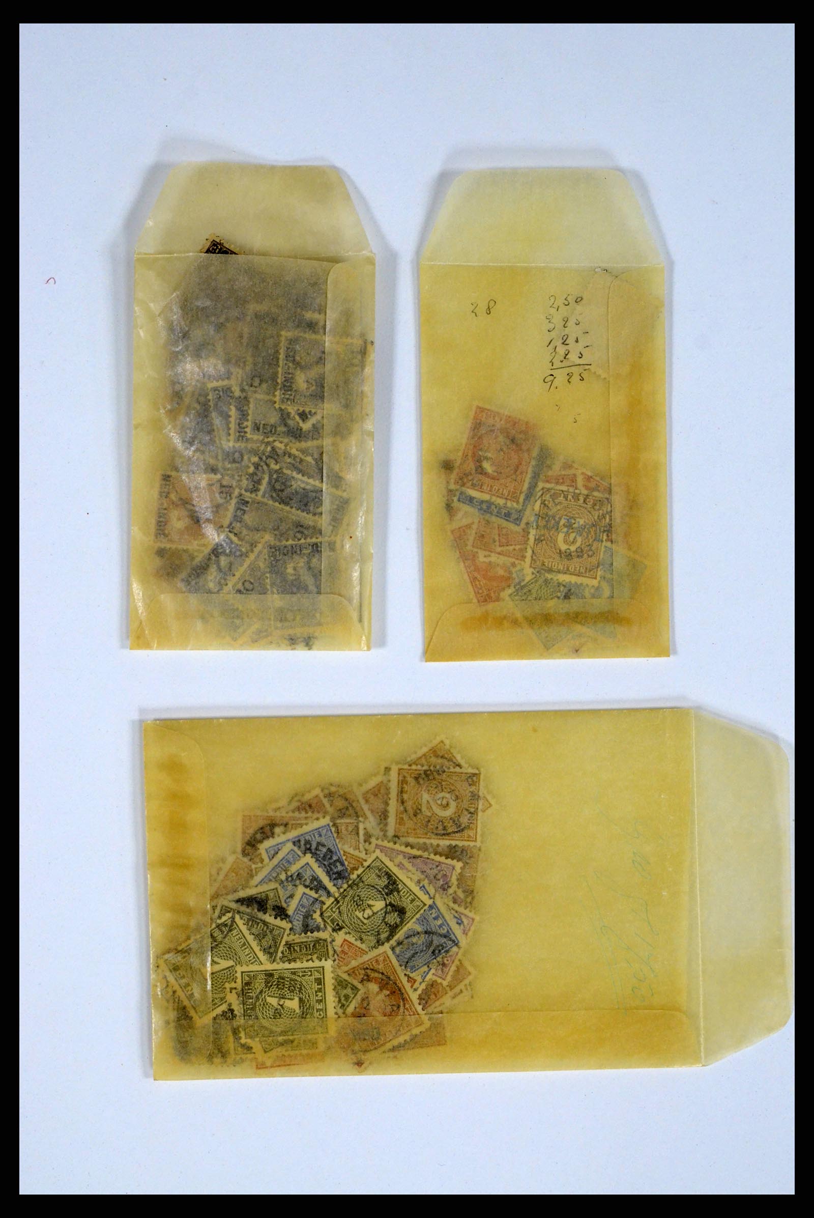 37460 043 - Postzegelverzameling 37460 Nederlands Indië stempels 1864-1948.