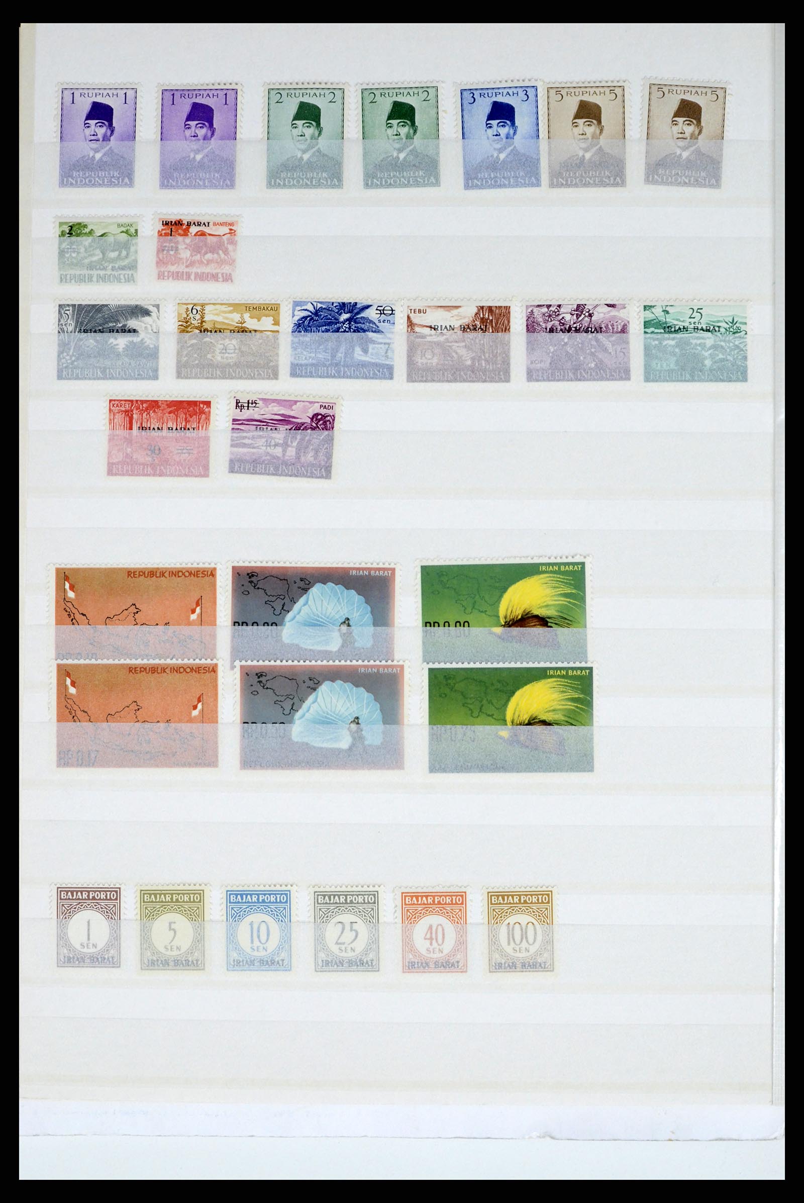 37460 123 - Postzegelverzameling 37460 Nederlands Indië stempels 1864-1948.