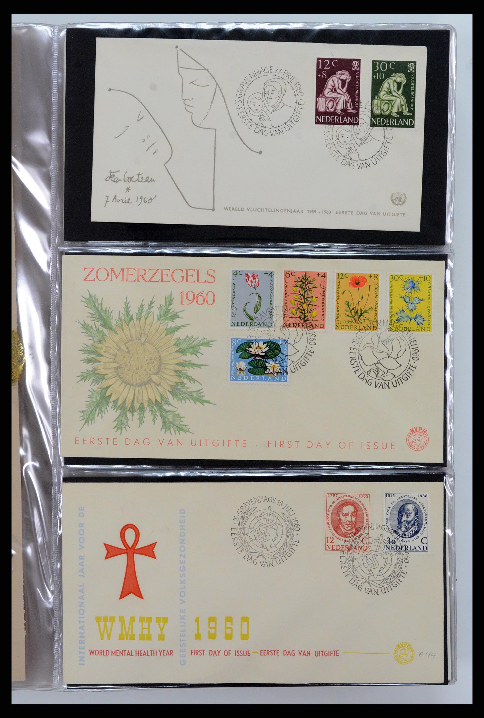37461 015 - Postzegelverzameling 37461 Nederland FDC's 1950-2014.