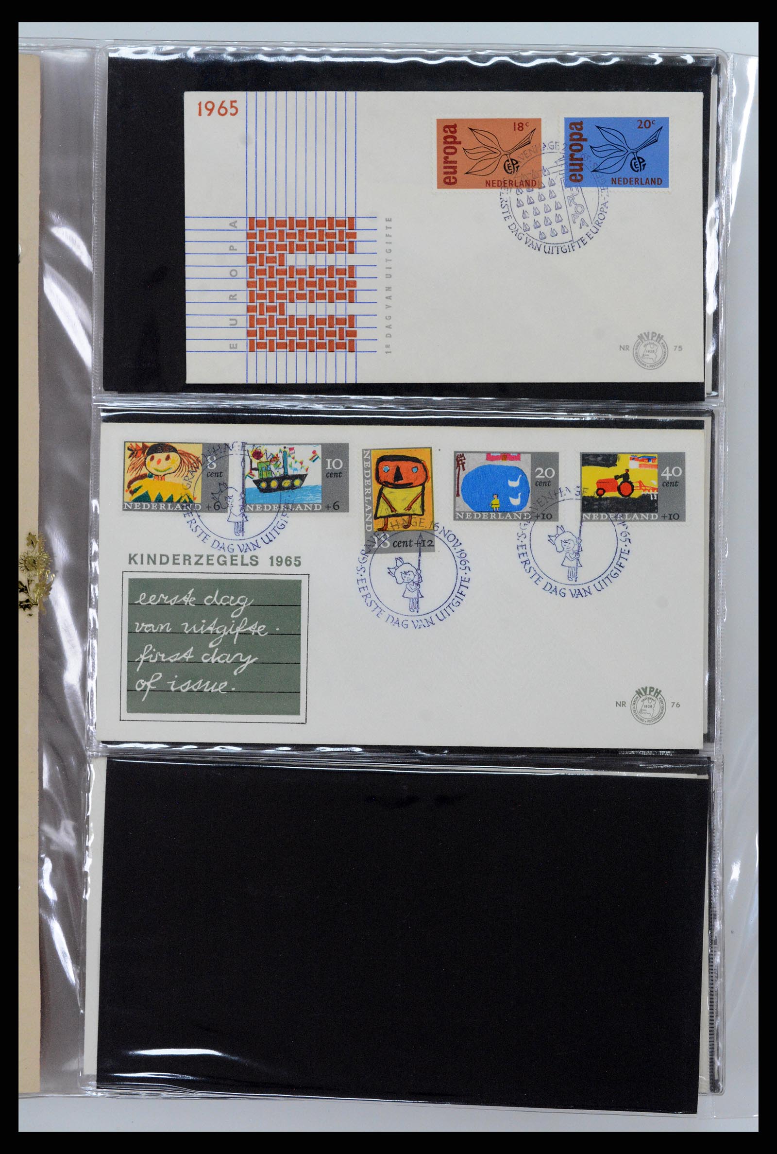37461 026 - Postzegelverzameling 37461 Nederland FDC's 1950-2014.