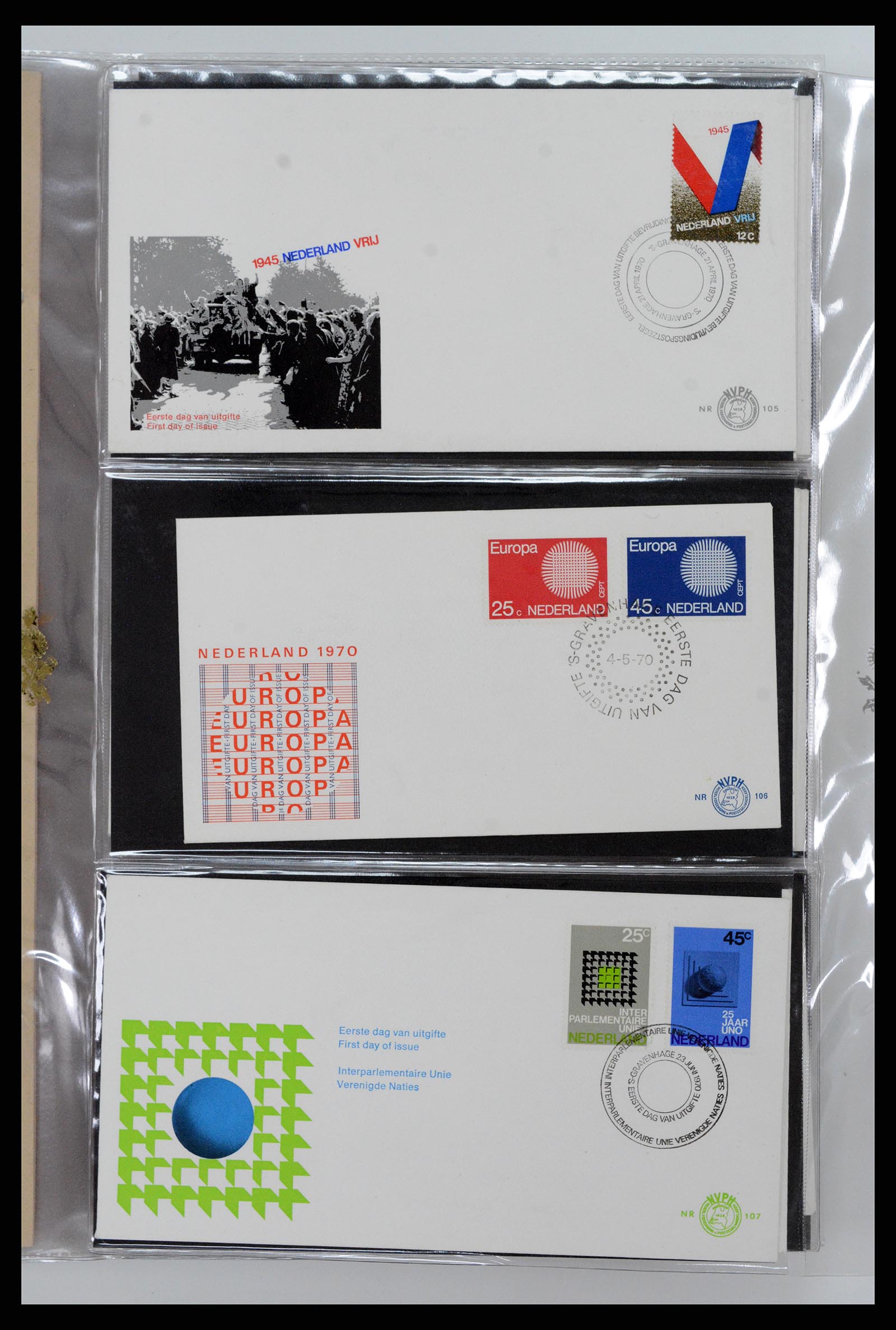 37461 038 - Postzegelverzameling 37461 Nederland FDC's 1950-2014.