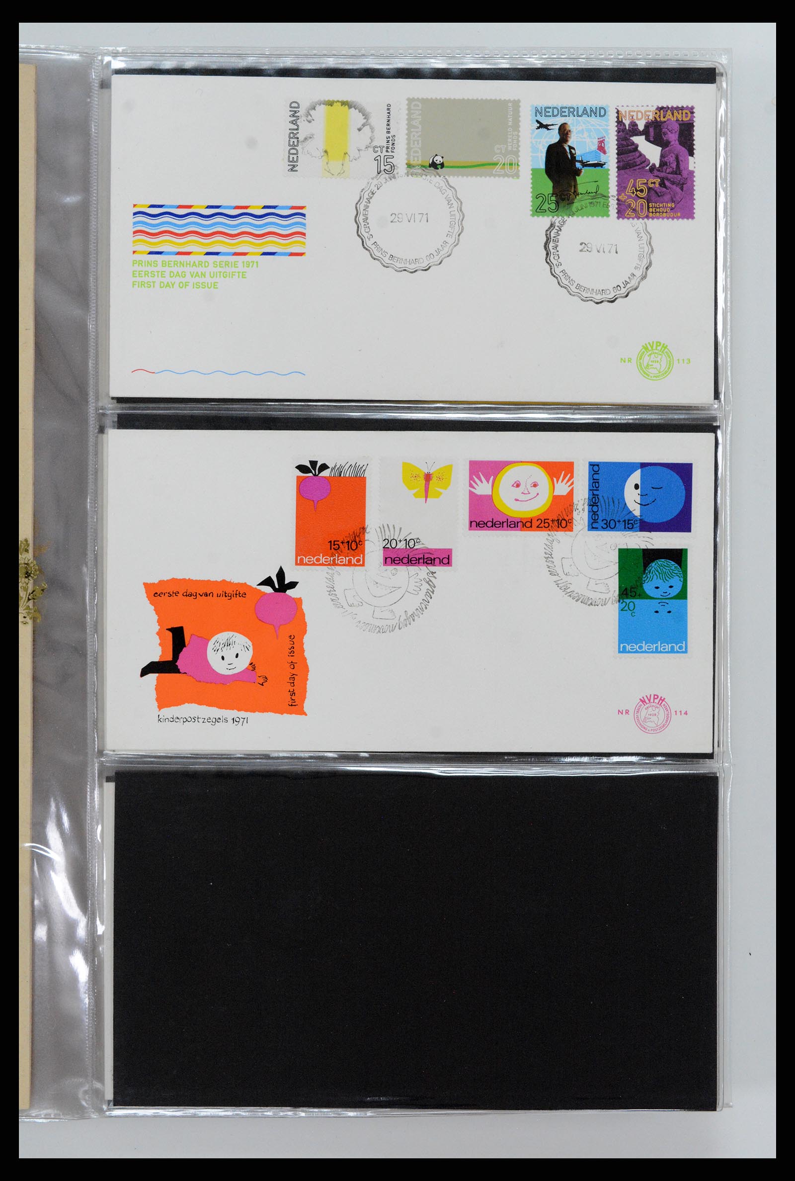 37461 041 - Stamp collection 37461 Netherlands FDC's 1950-2014.