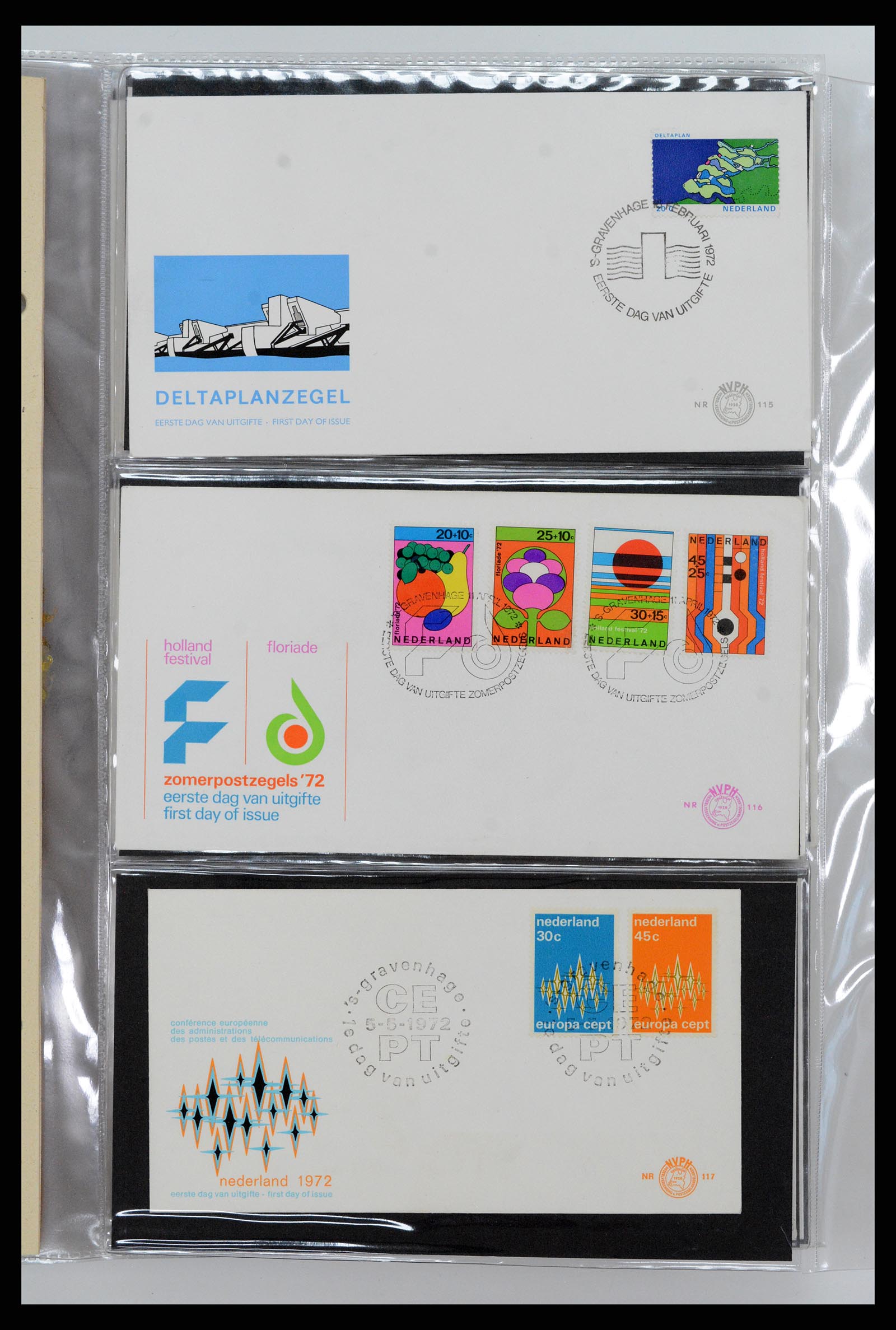 37461 042 - Postzegelverzameling 37461 Nederland FDC's 1950-2014.