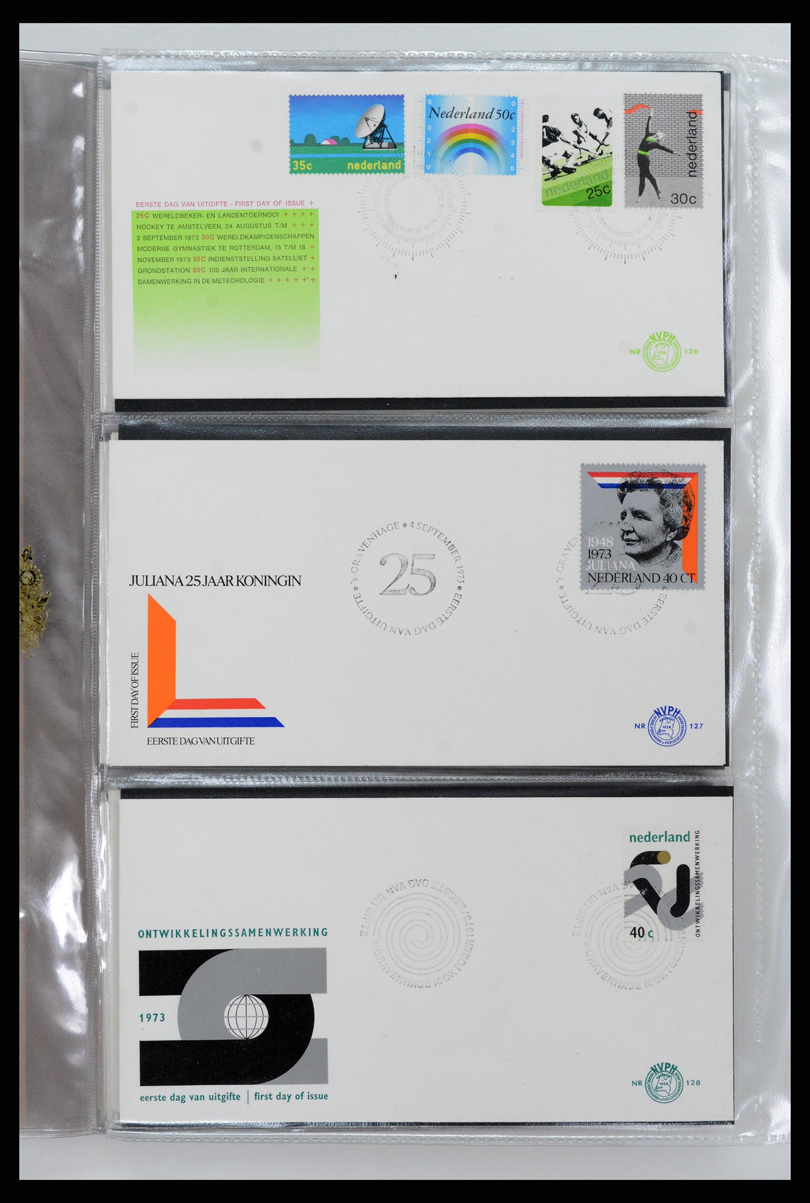 37461 046 - Postzegelverzameling 37461 Nederland FDC's 1950-2014.