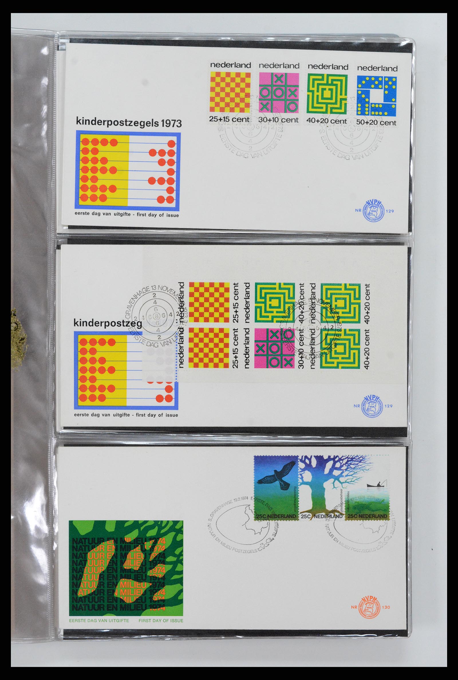 37461 047 - Stamp collection 37461 Netherlands FDC's 1950-2014.