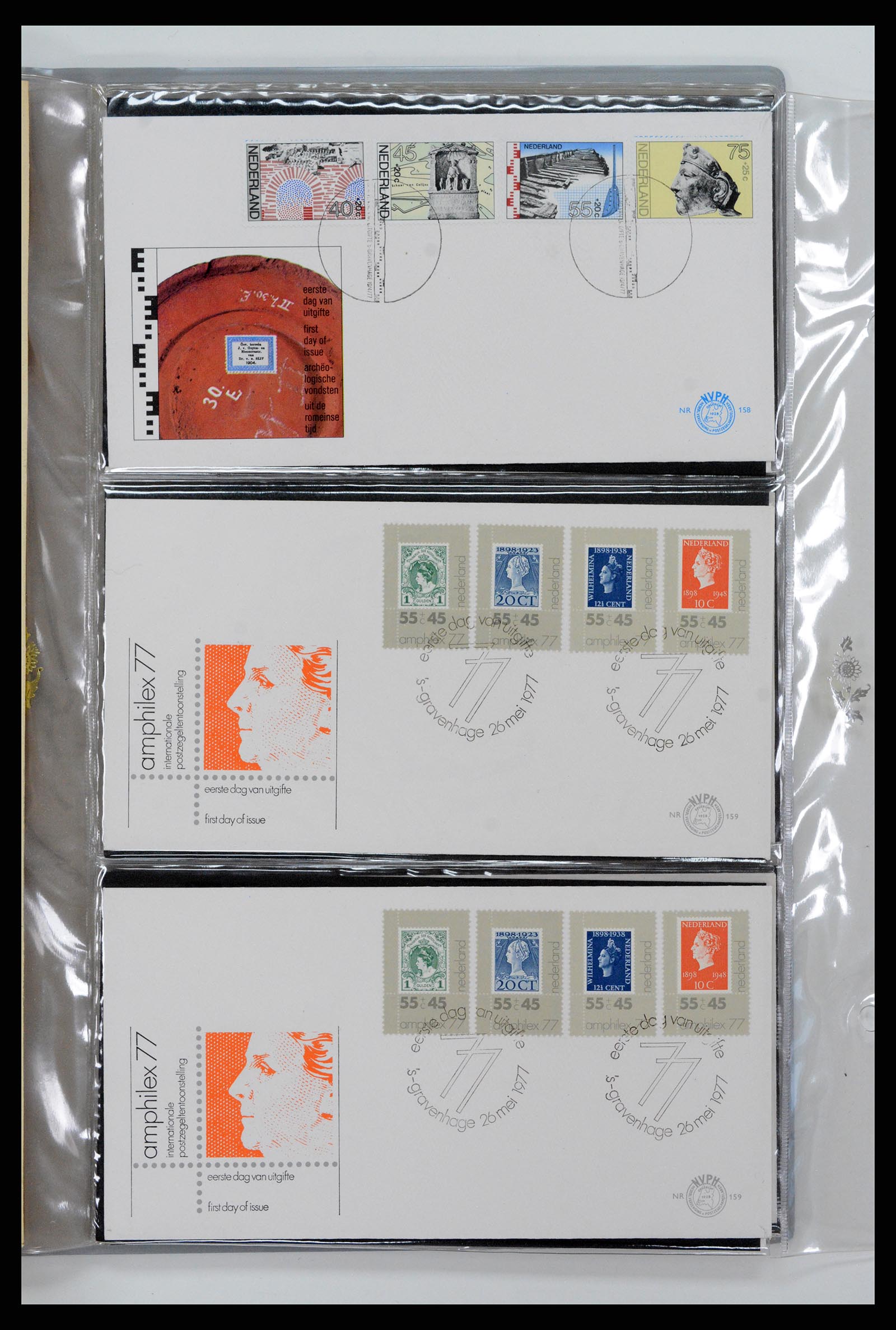 37461 058 - Postzegelverzameling 37461 Nederland FDC's 1950-2014.