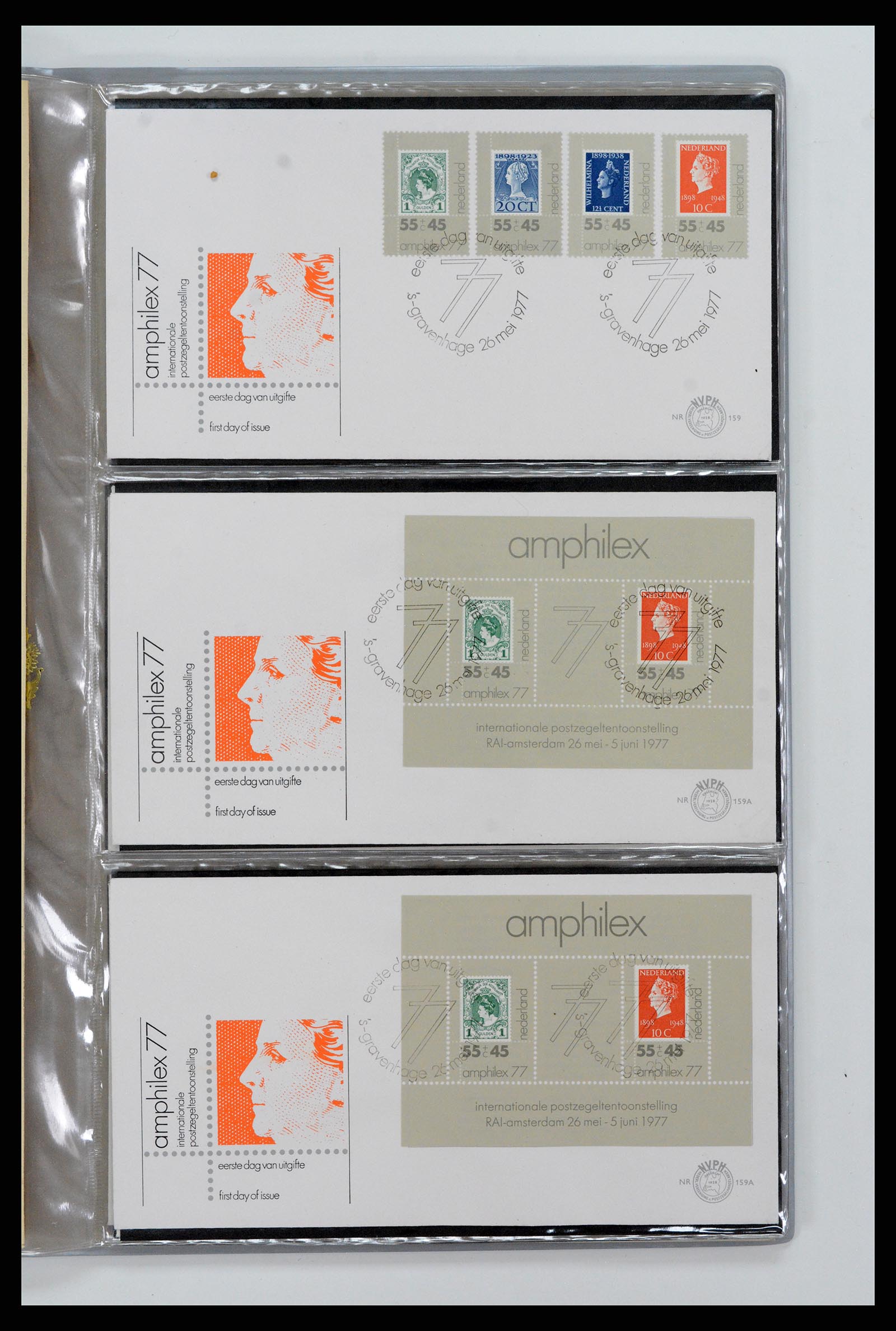 37461 059 - Postzegelverzameling 37461 Nederland FDC's 1950-2014.