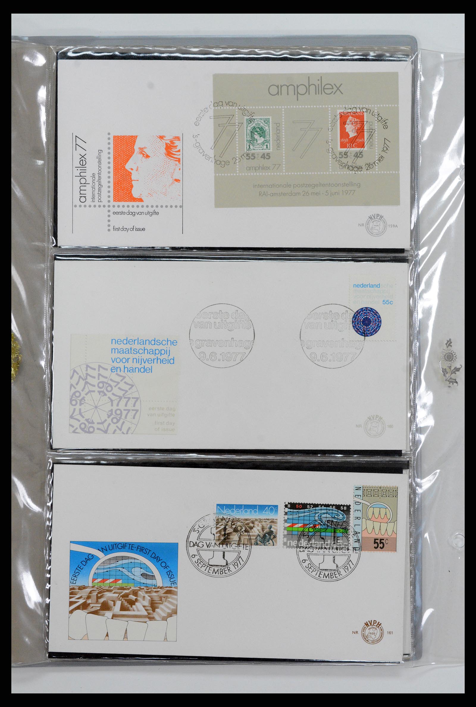 37461 060 - Postzegelverzameling 37461 Nederland FDC's 1950-2014.