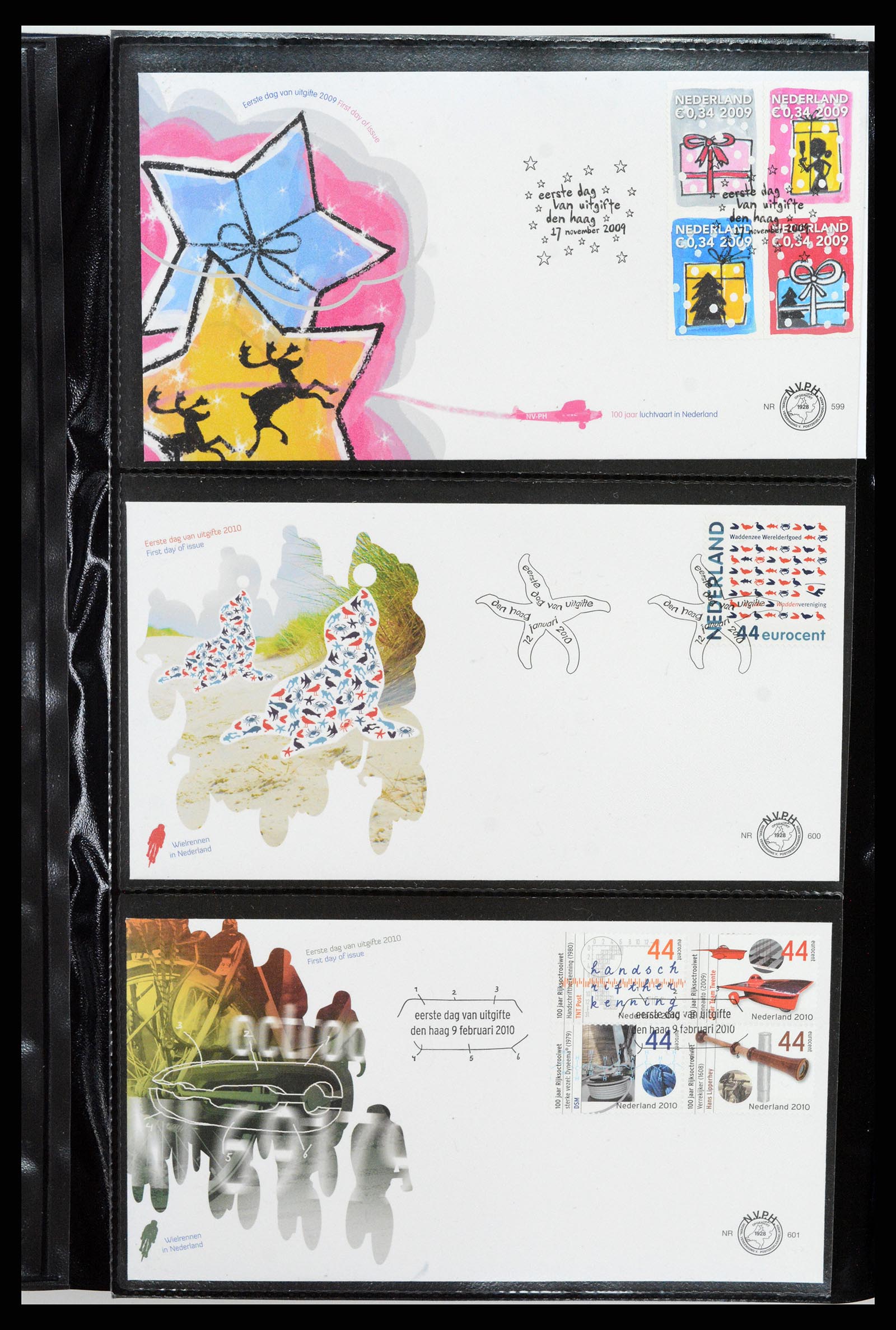37461 282 - Postzegelverzameling 37461 Nederland FDC's 1950-2014.