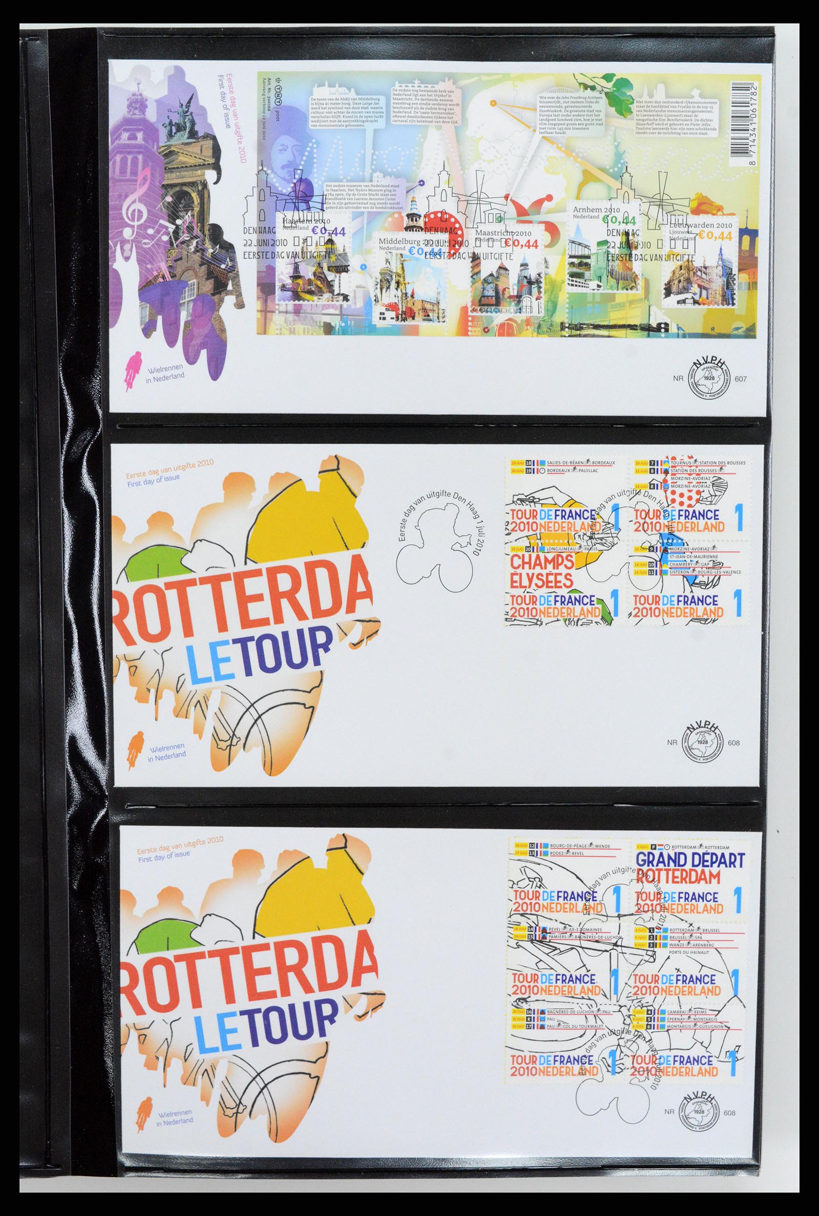 37461 285 - Postzegelverzameling 37461 Nederland FDC's 1950-2014.