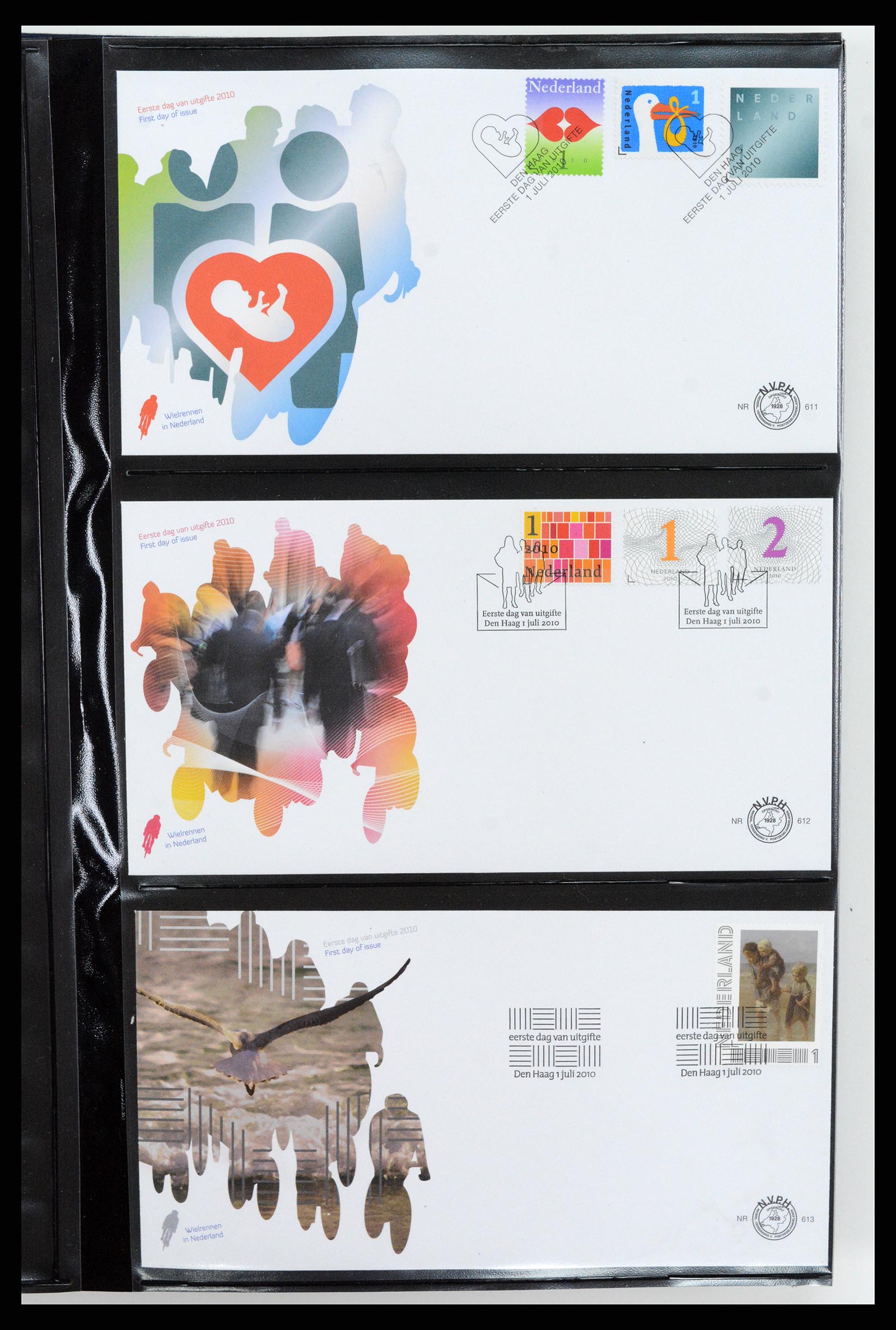 37461 287 - Postzegelverzameling 37461 Nederland FDC's 1950-2014.
