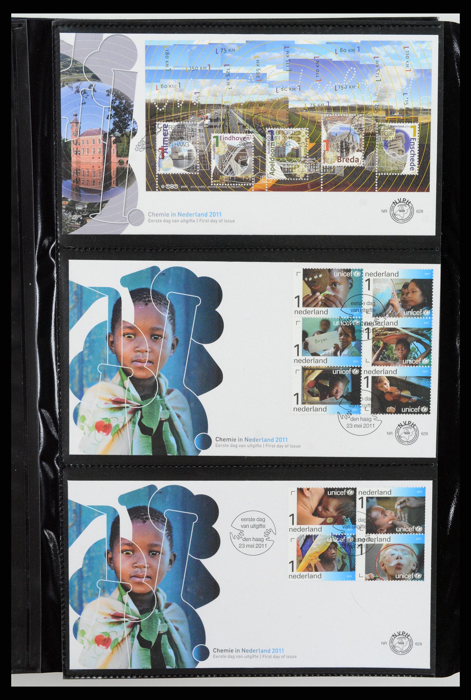 37461 294 - Postzegelverzameling 37461 Nederland FDC's 1950-2014.