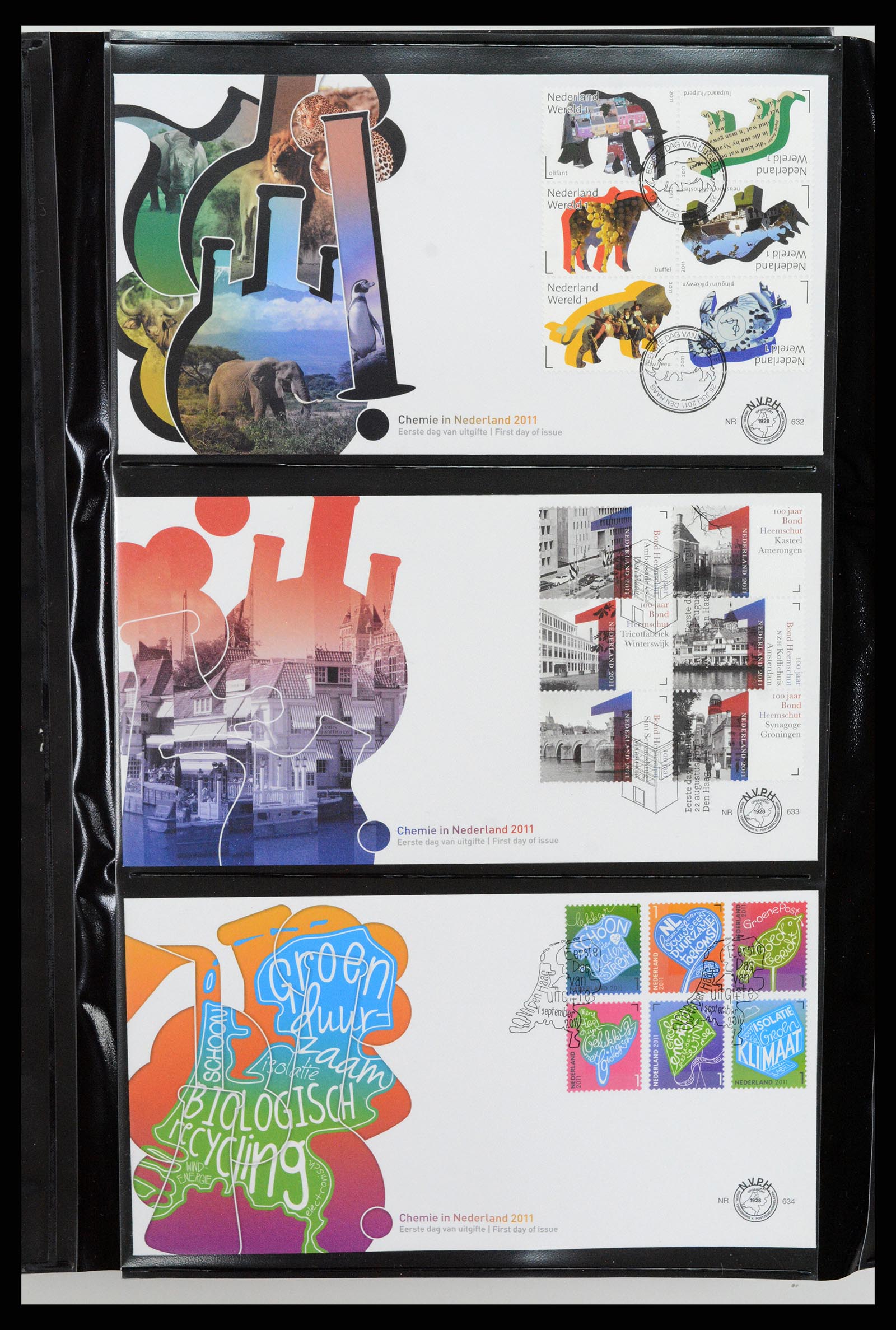 37461 296 - Postzegelverzameling 37461 Nederland FDC's 1950-2014.