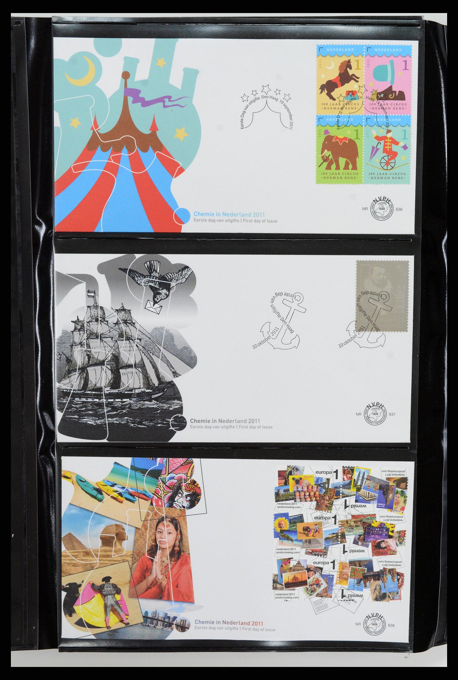 37461 298 - Postzegelverzameling 37461 Nederland FDC's 1950-2014.