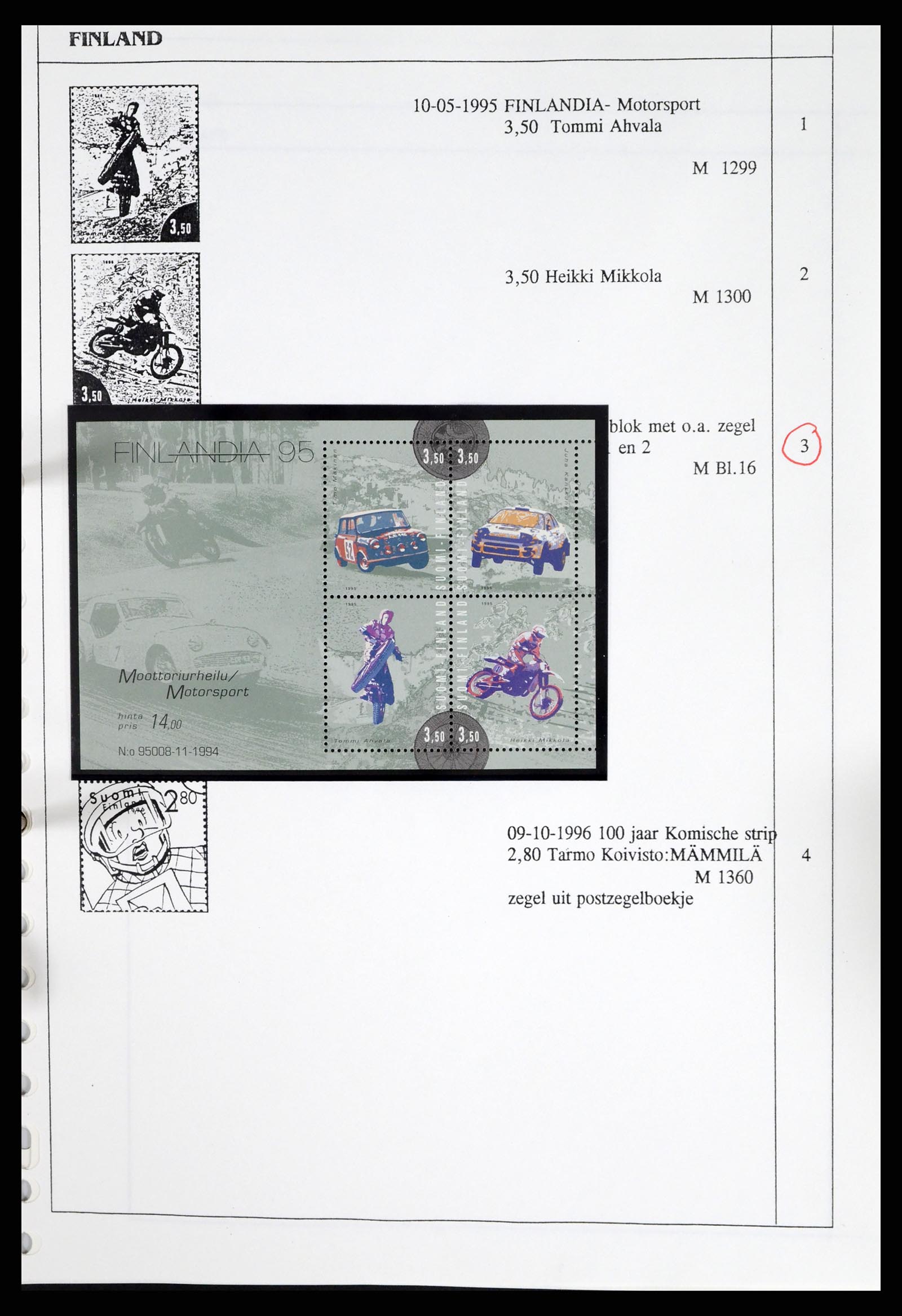37462 079 - Stamp collection 37462 Thematics Motorcycles 1922-2000.