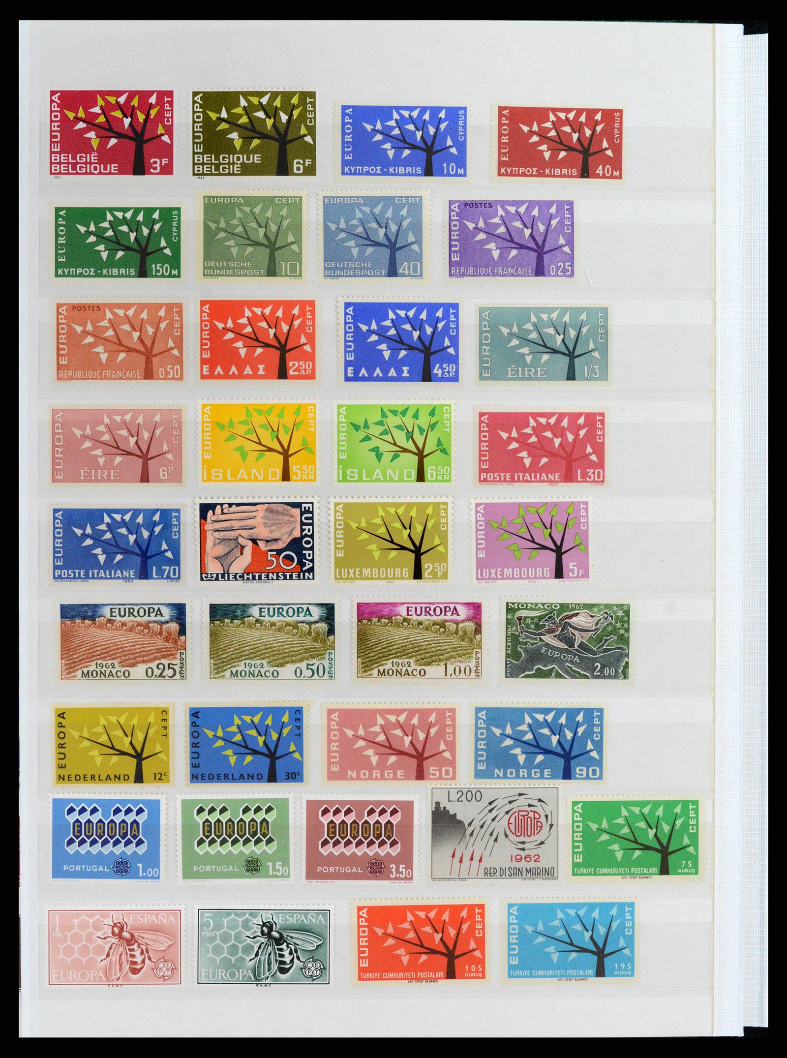 37464 004 - Stamp collection 37464 Europa CEPT 1956-2011.